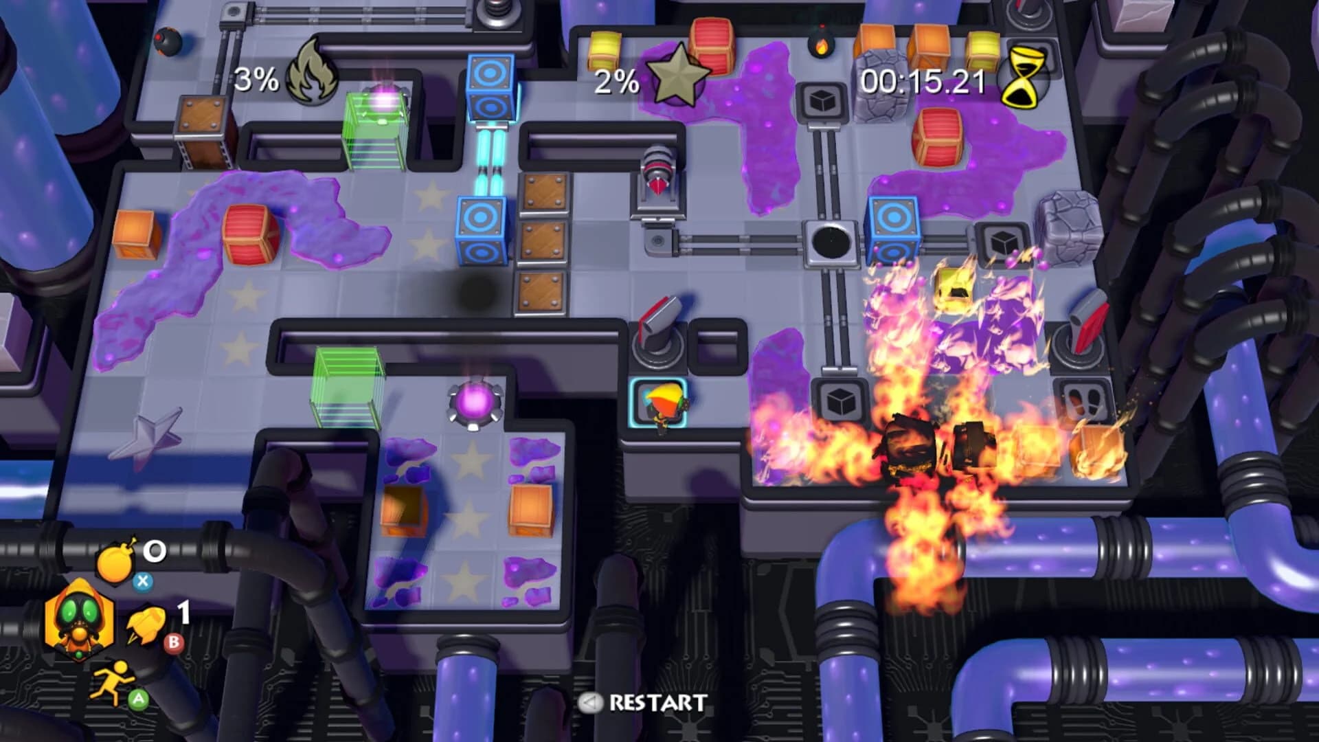 Burnstar screenshot 1
