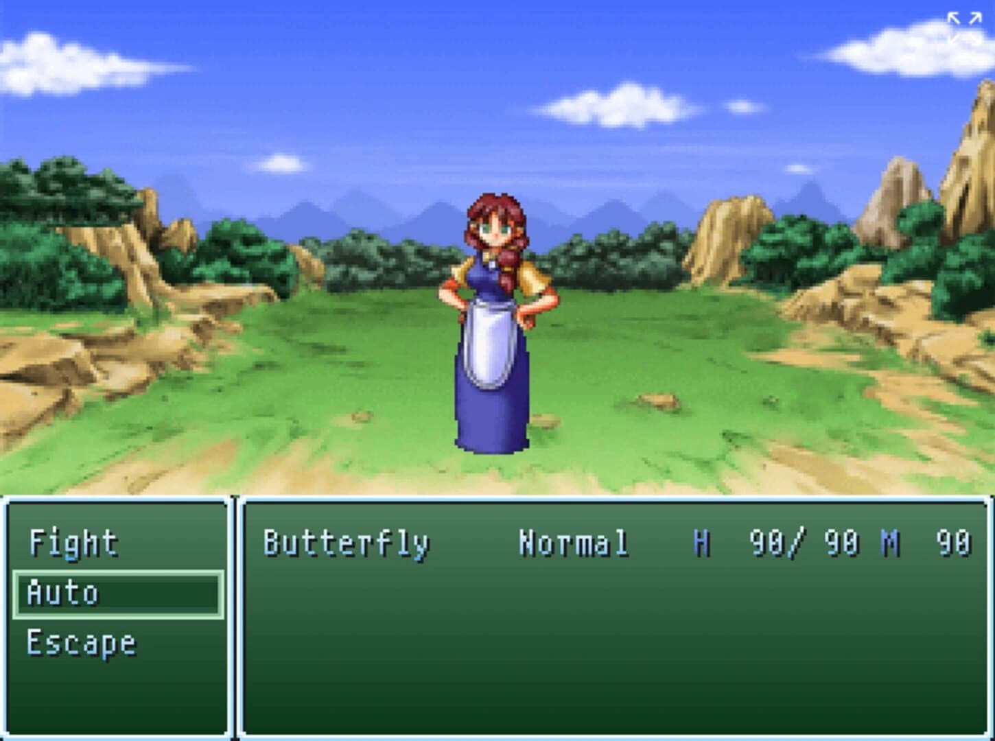 Butterfly's Big Knife Fight screenshot 1