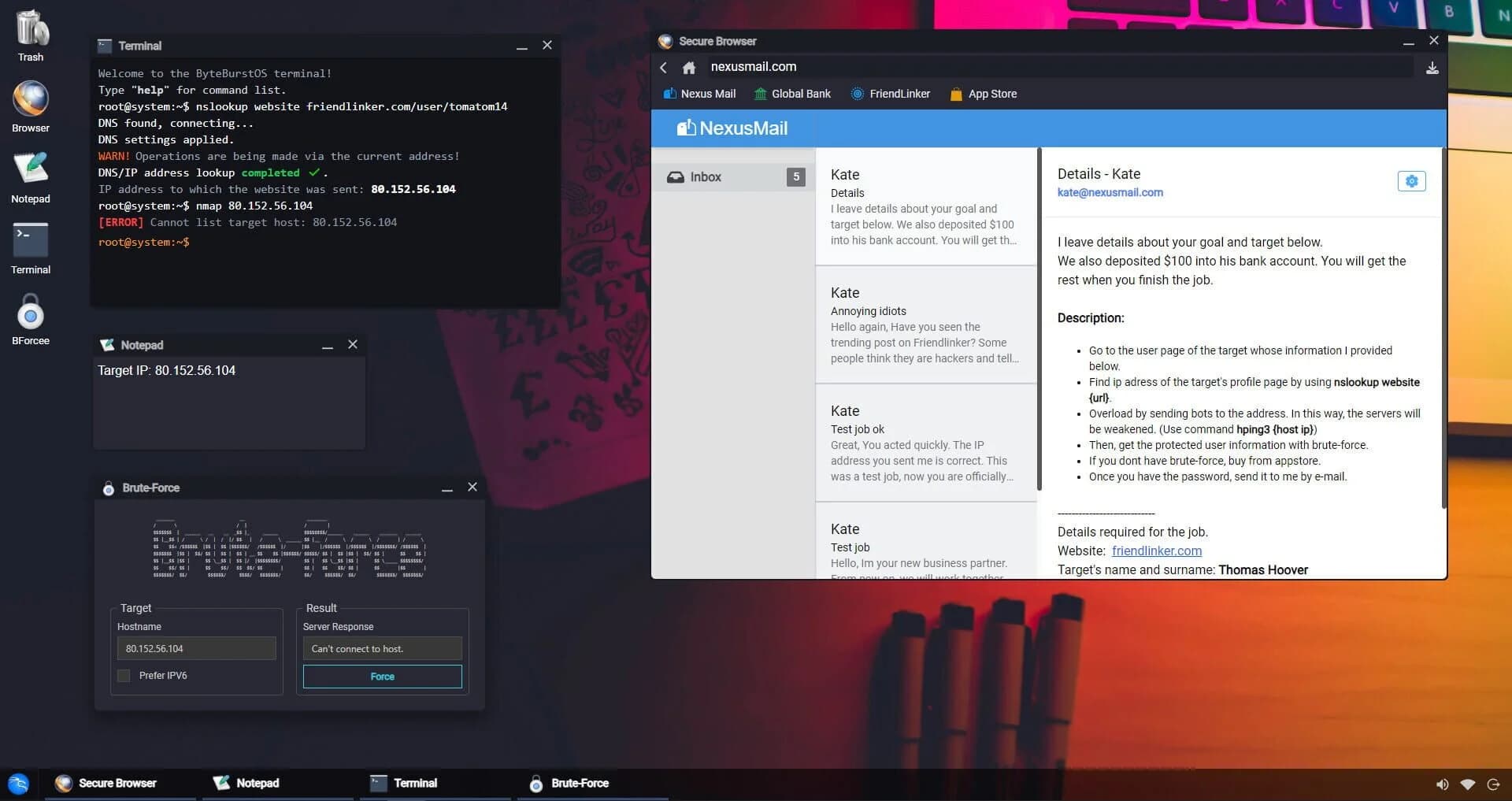 ByteBurst screenshot 3