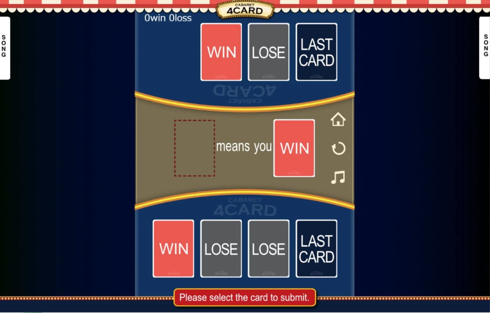 Cabaret 4 Card screenshot 1