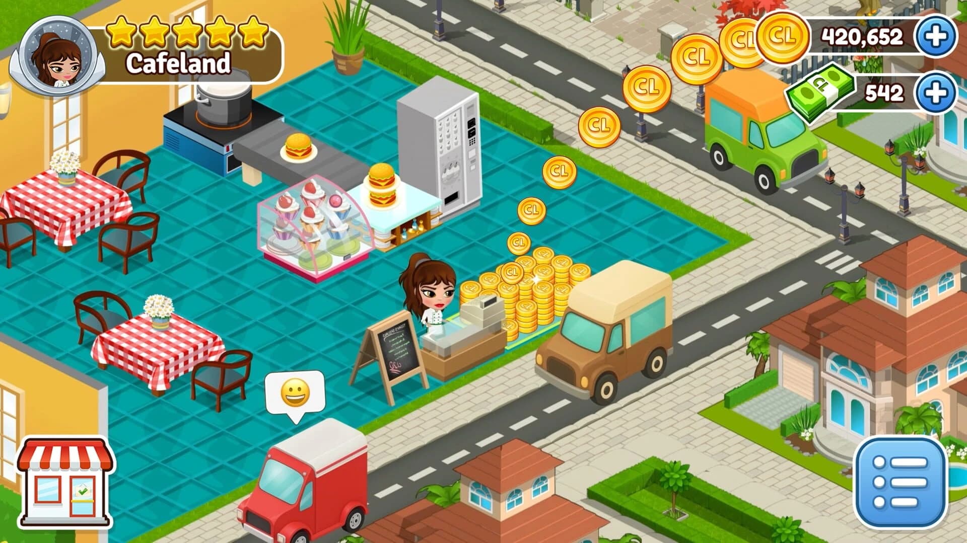 Cafeland: World Kitchen screenshot 2