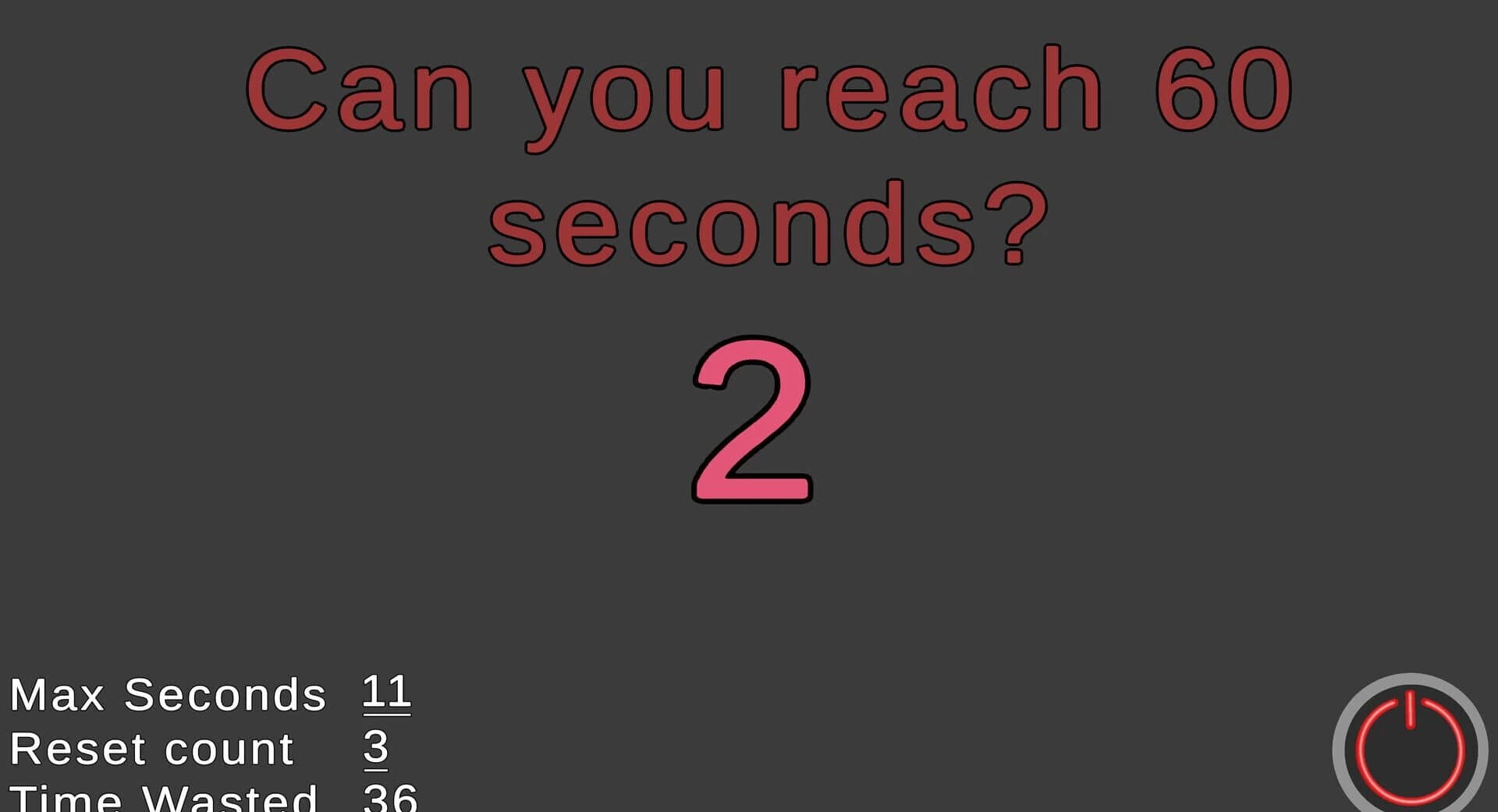 Can You Reach 60 Seconds screenshot 4