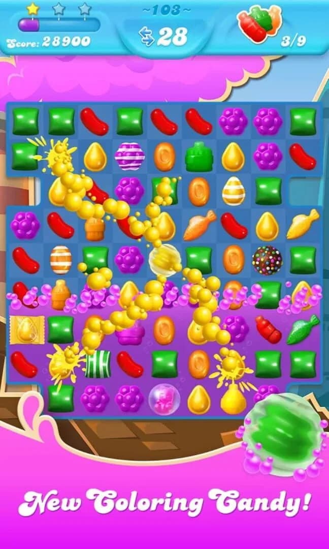 Candy Crush Soda Saga screenshot 1