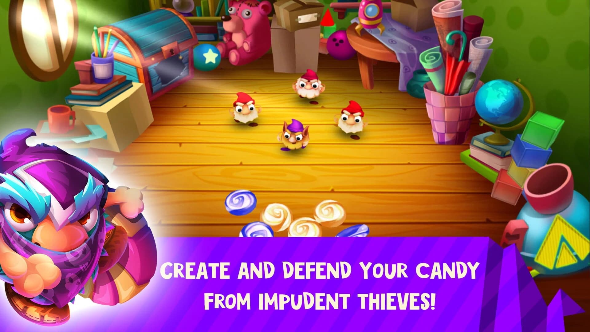 Candy Thieves: Tale of Gnomes screenshot 3