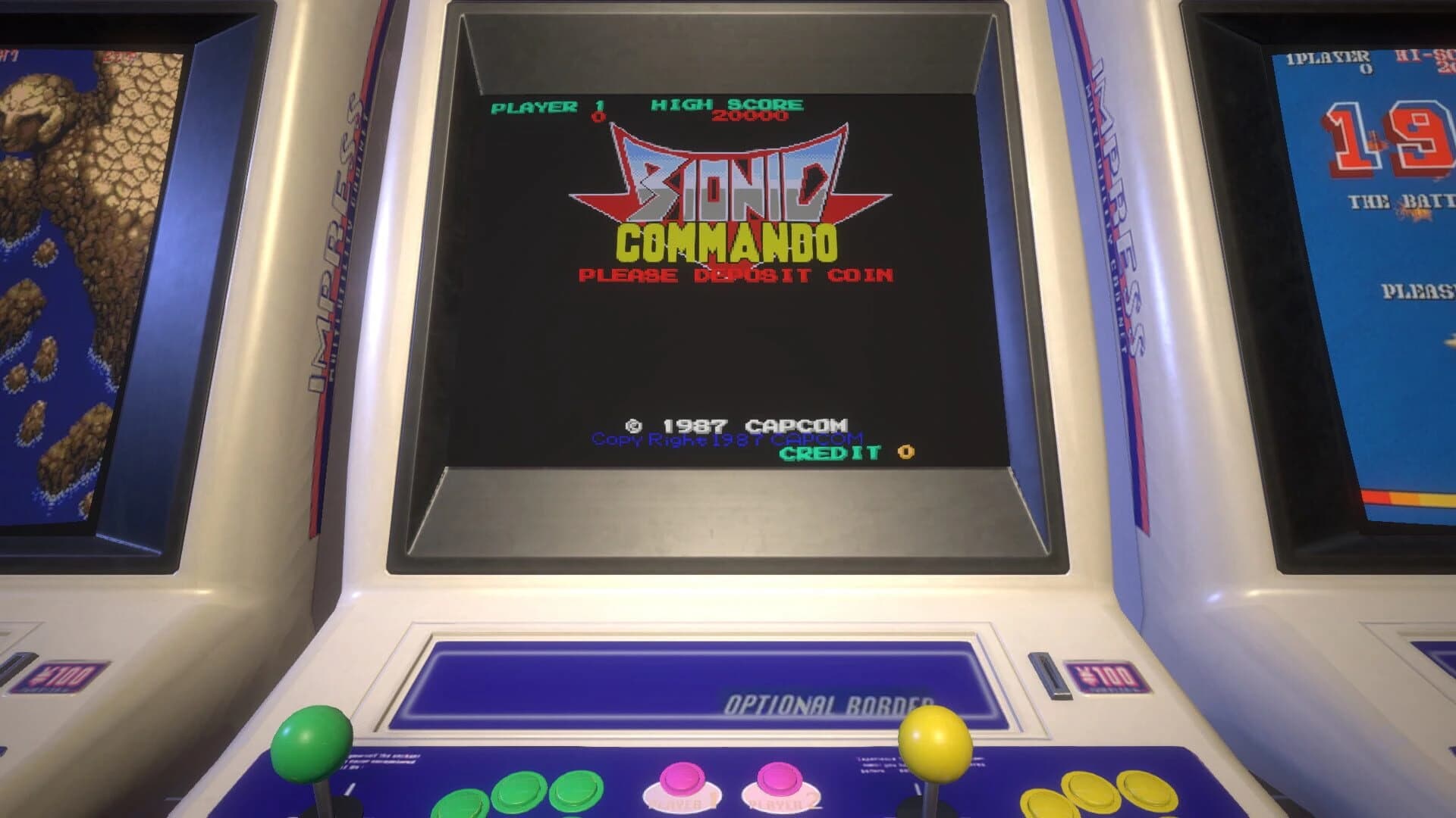 Capcom Arcade Stadium: Bionic Commando screenshot 1