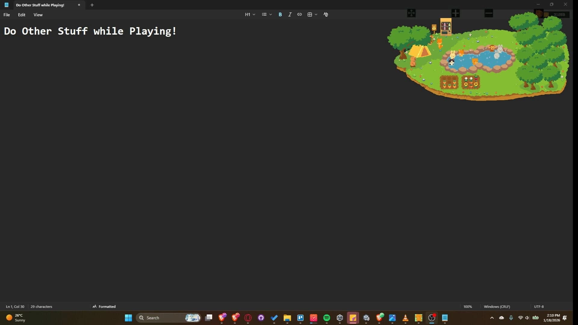Capy's Hot Springs Haven screenshot 2