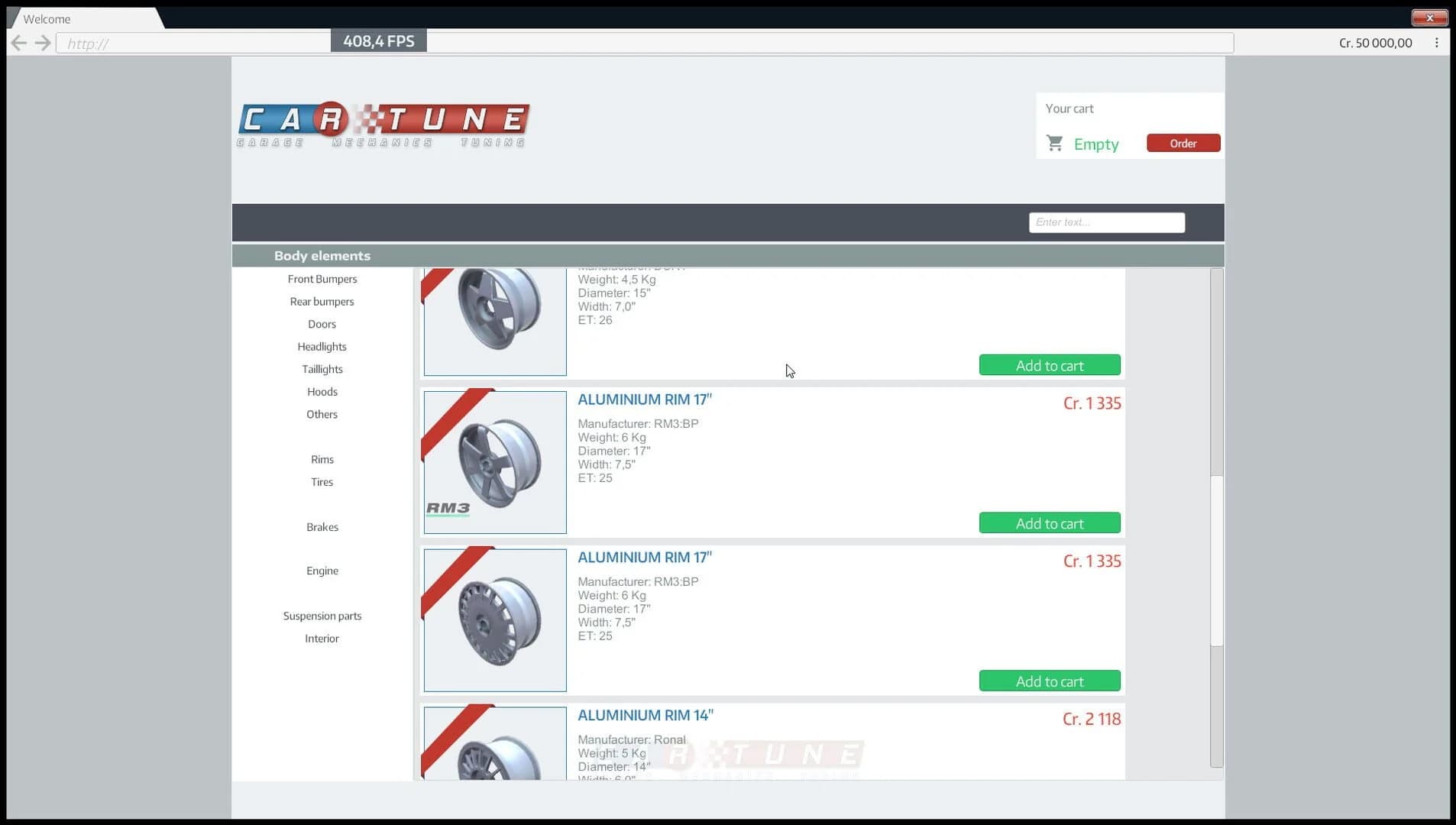 Car Tune: Project screenshot 1