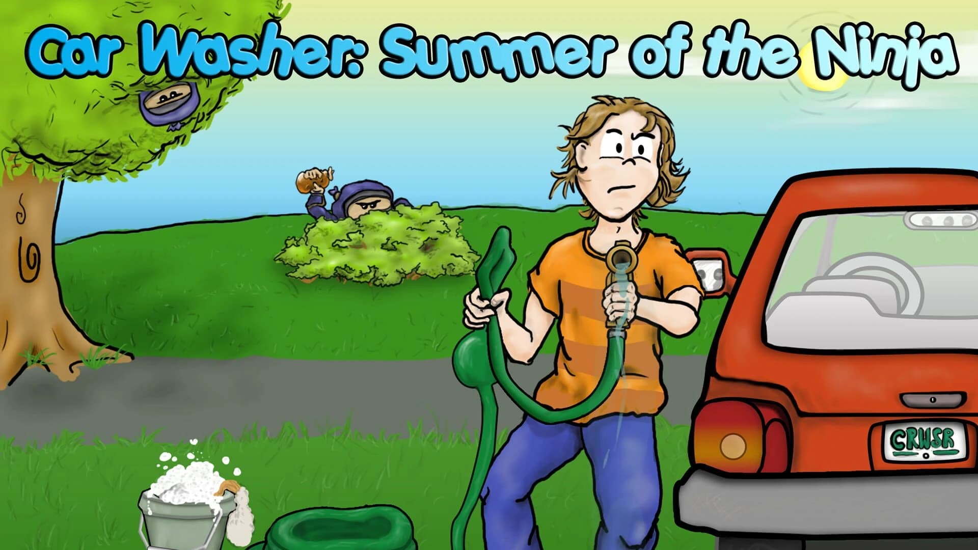 Car Washer: Summer of the Ninja screenshot 4