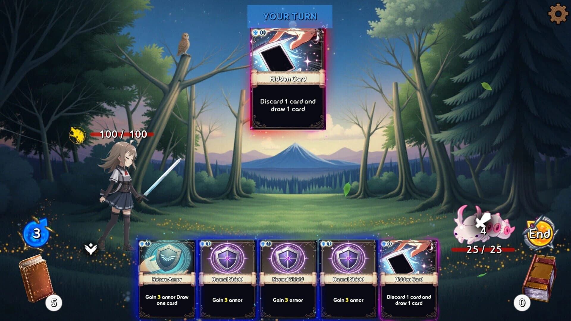 Card Attack: Gabee's Roads screenshot 4