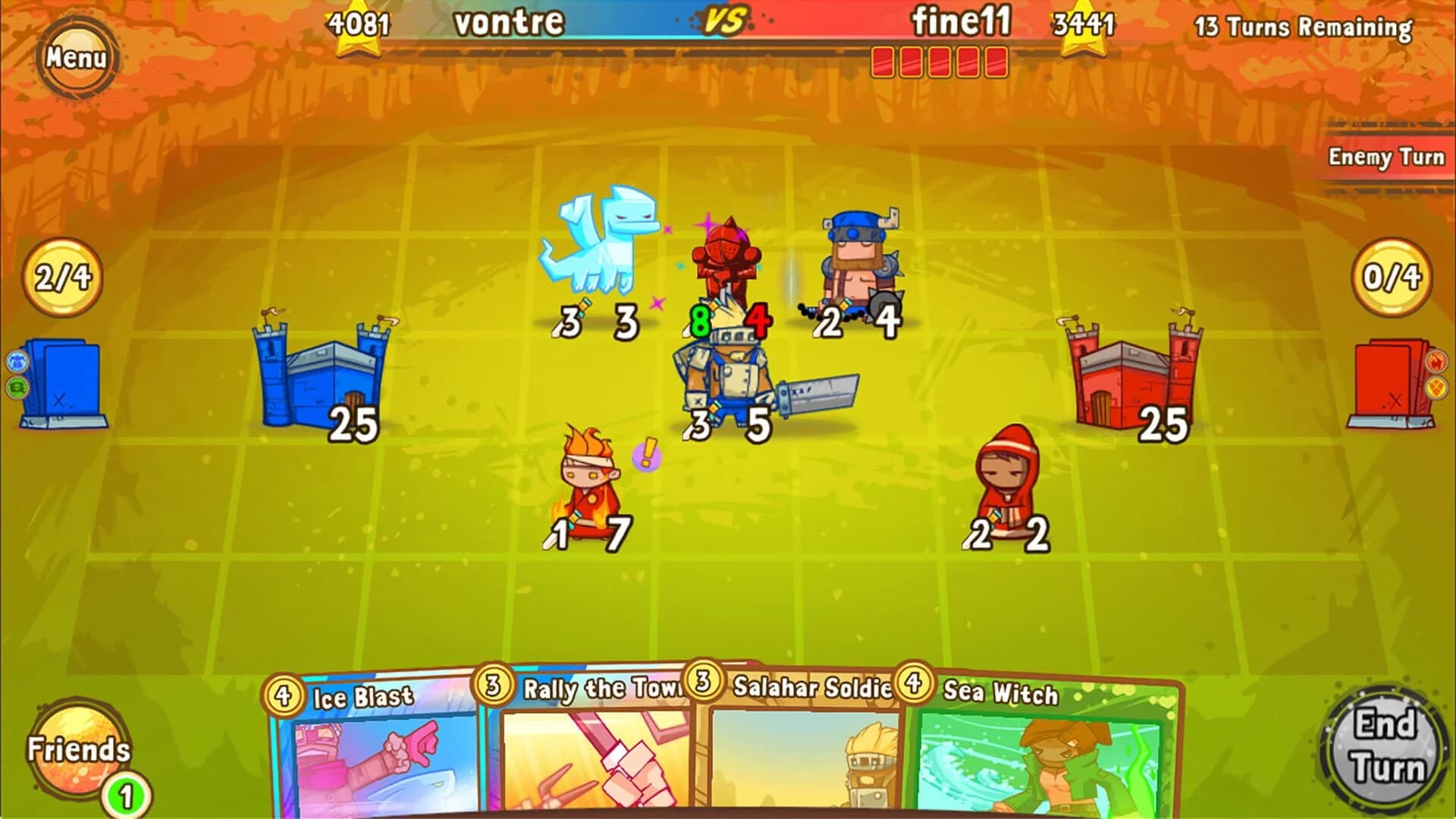 Cards and Castles screenshot 2