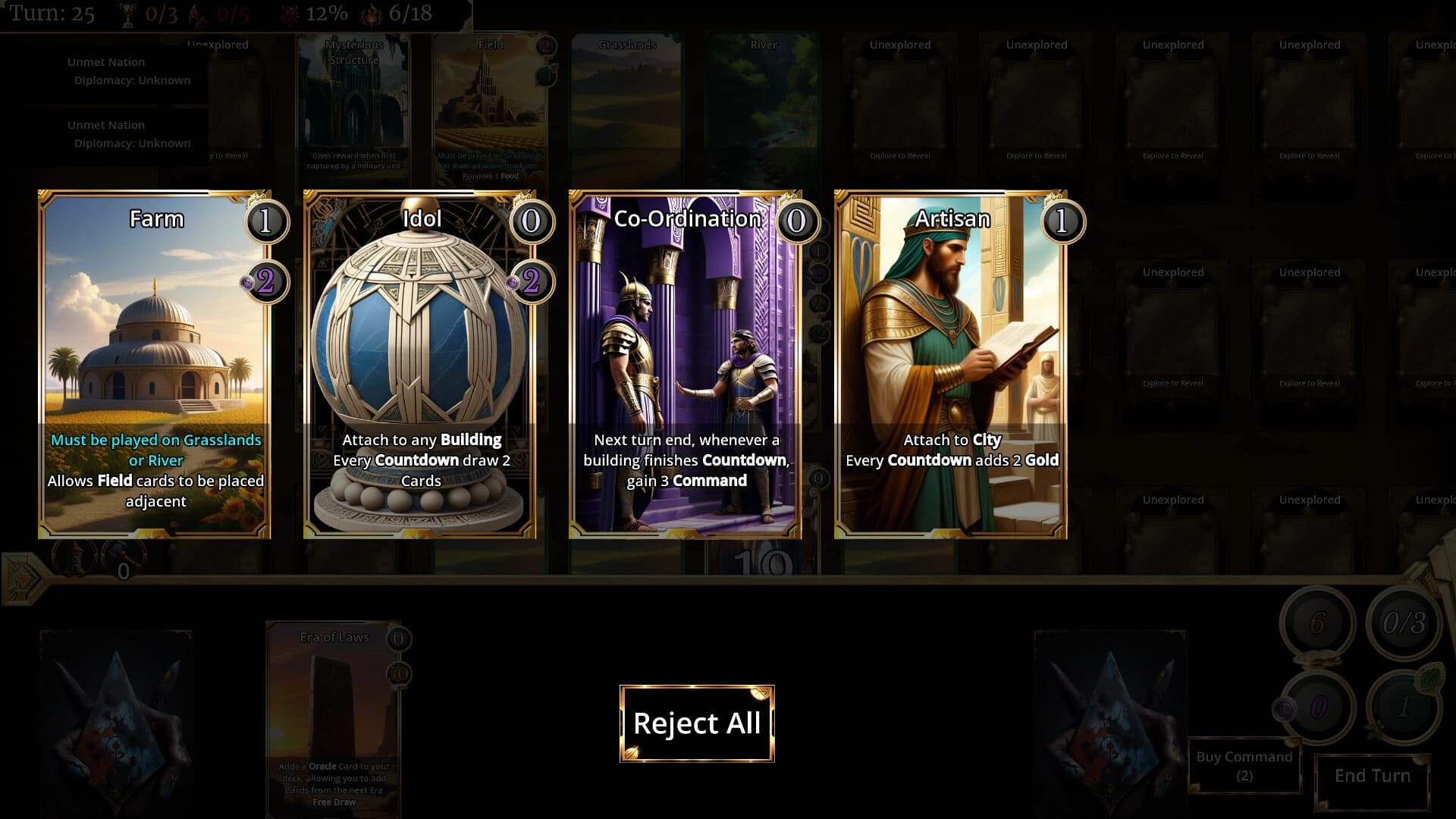 Cardwoven Empires screenshot 3
