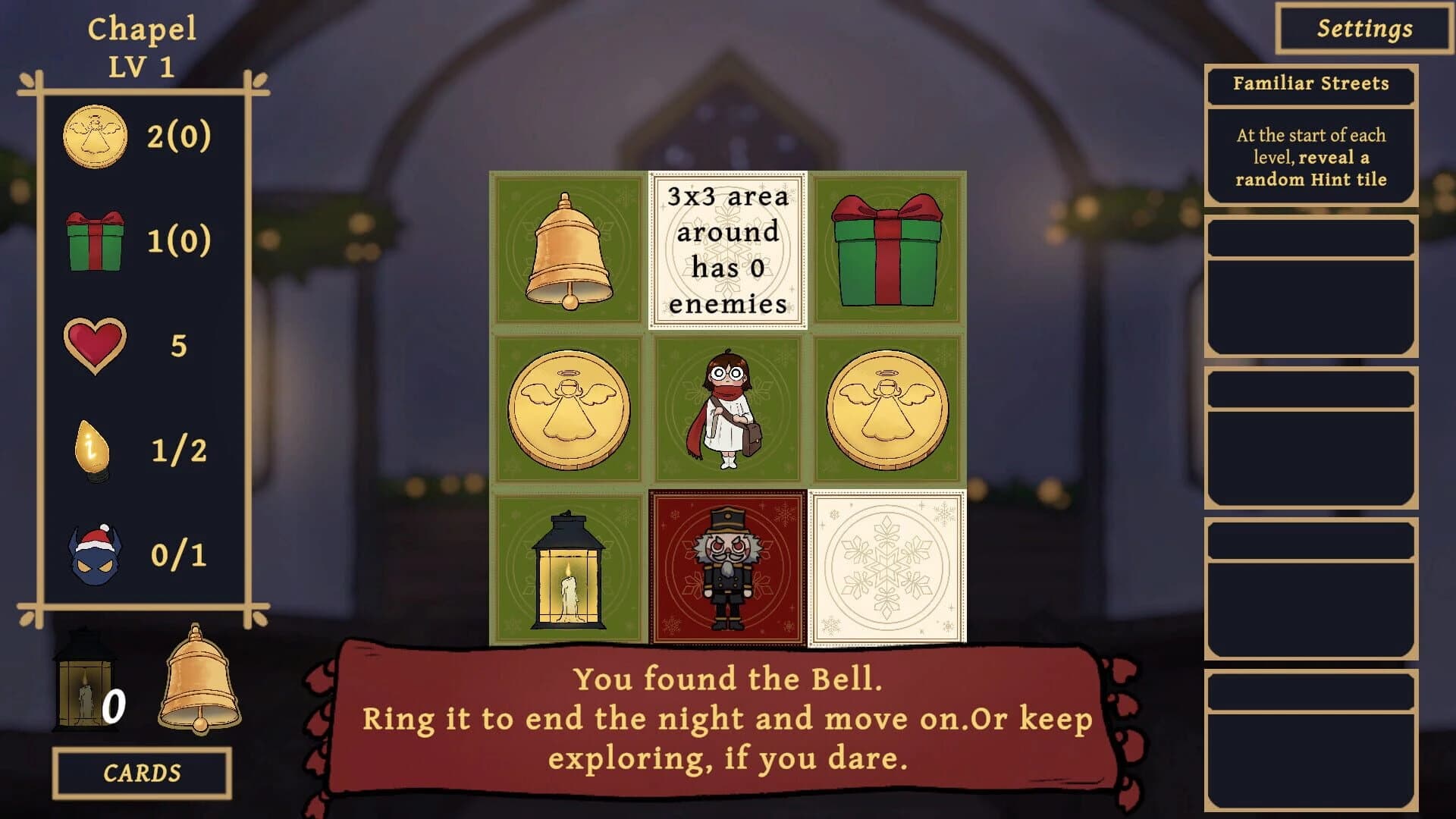Carol and the Bells: A Cozy Strategy Game screenshot 3