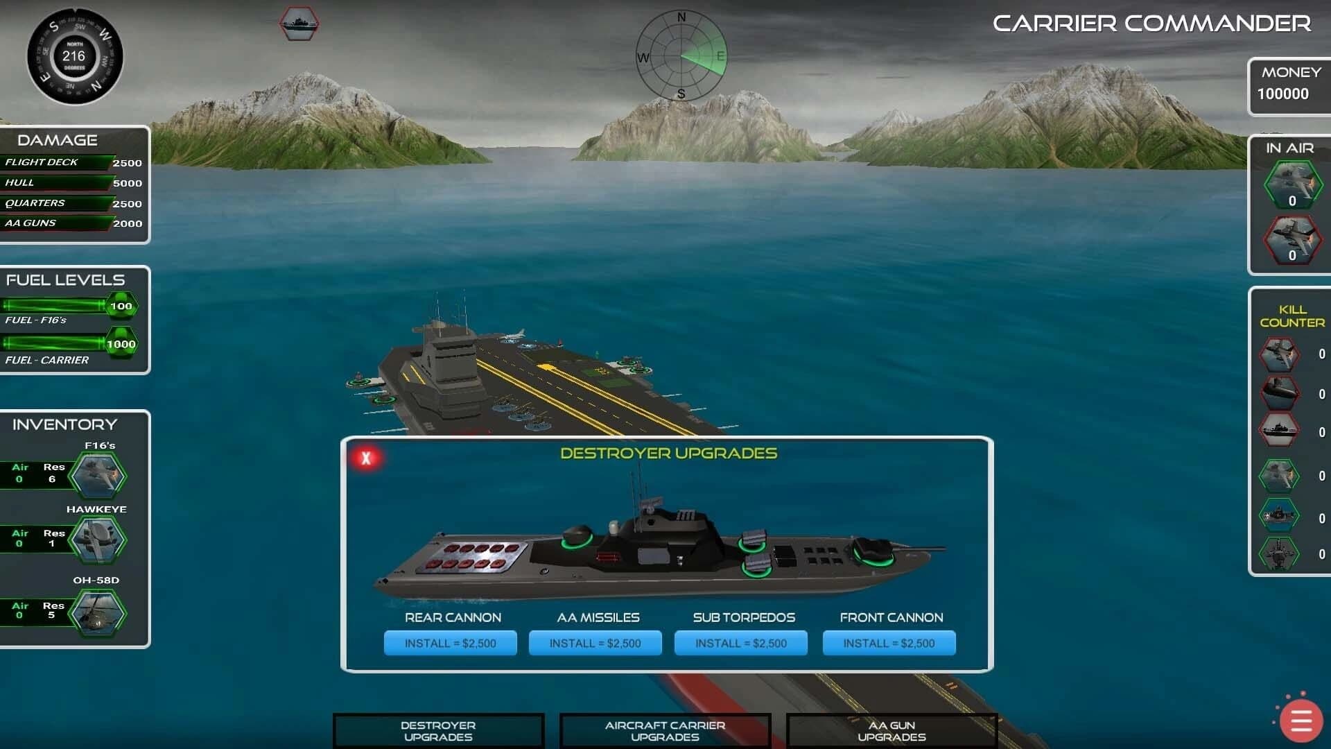 Carrier Commander screenshot 4