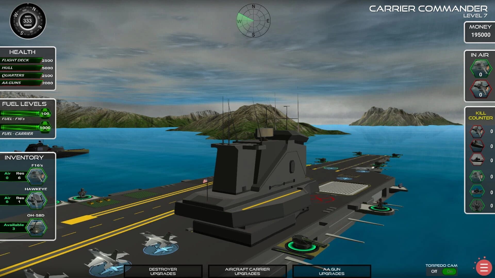 Carrier Commander screenshot 1