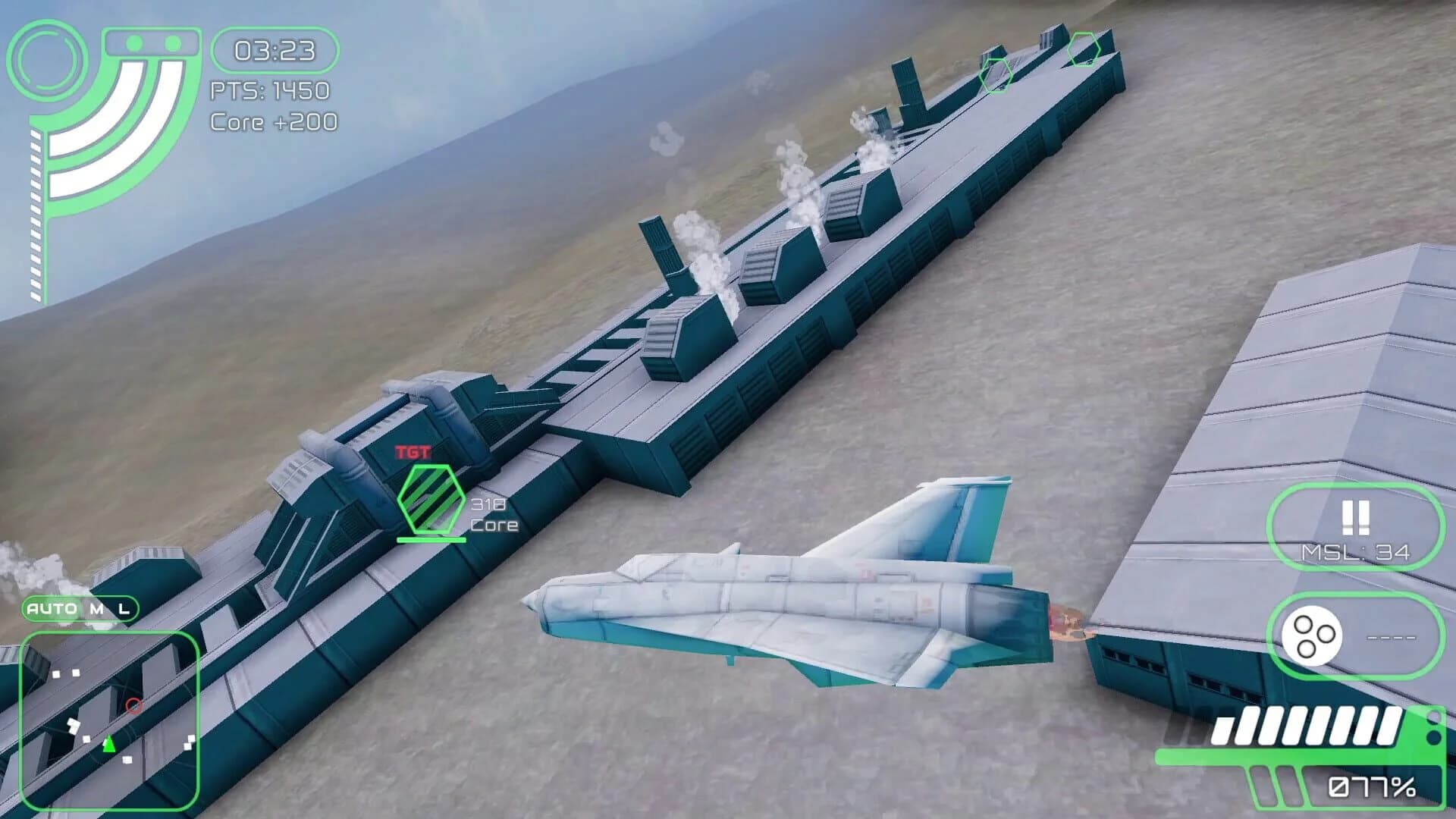 Carrier Wing Ypsilon screenshot 3