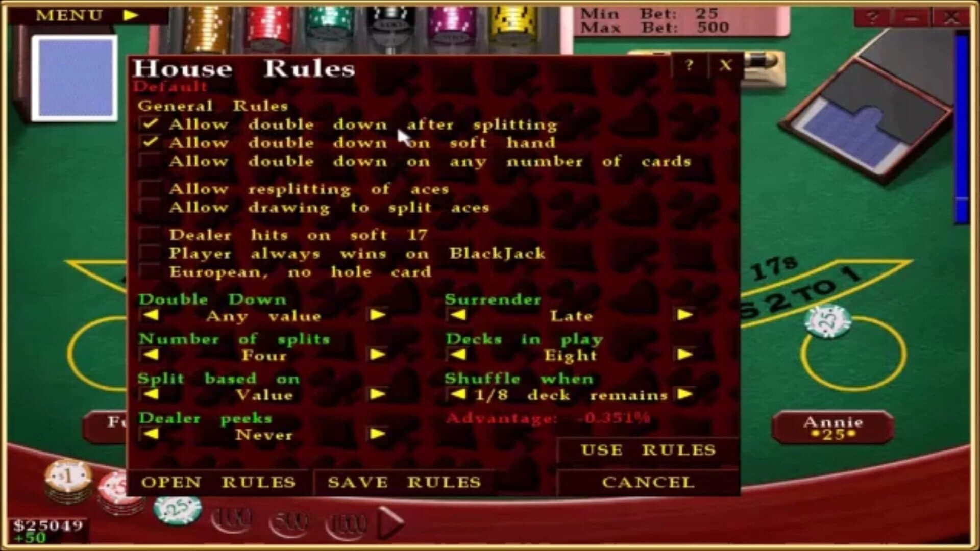 Casino Blackjack screenshot 3