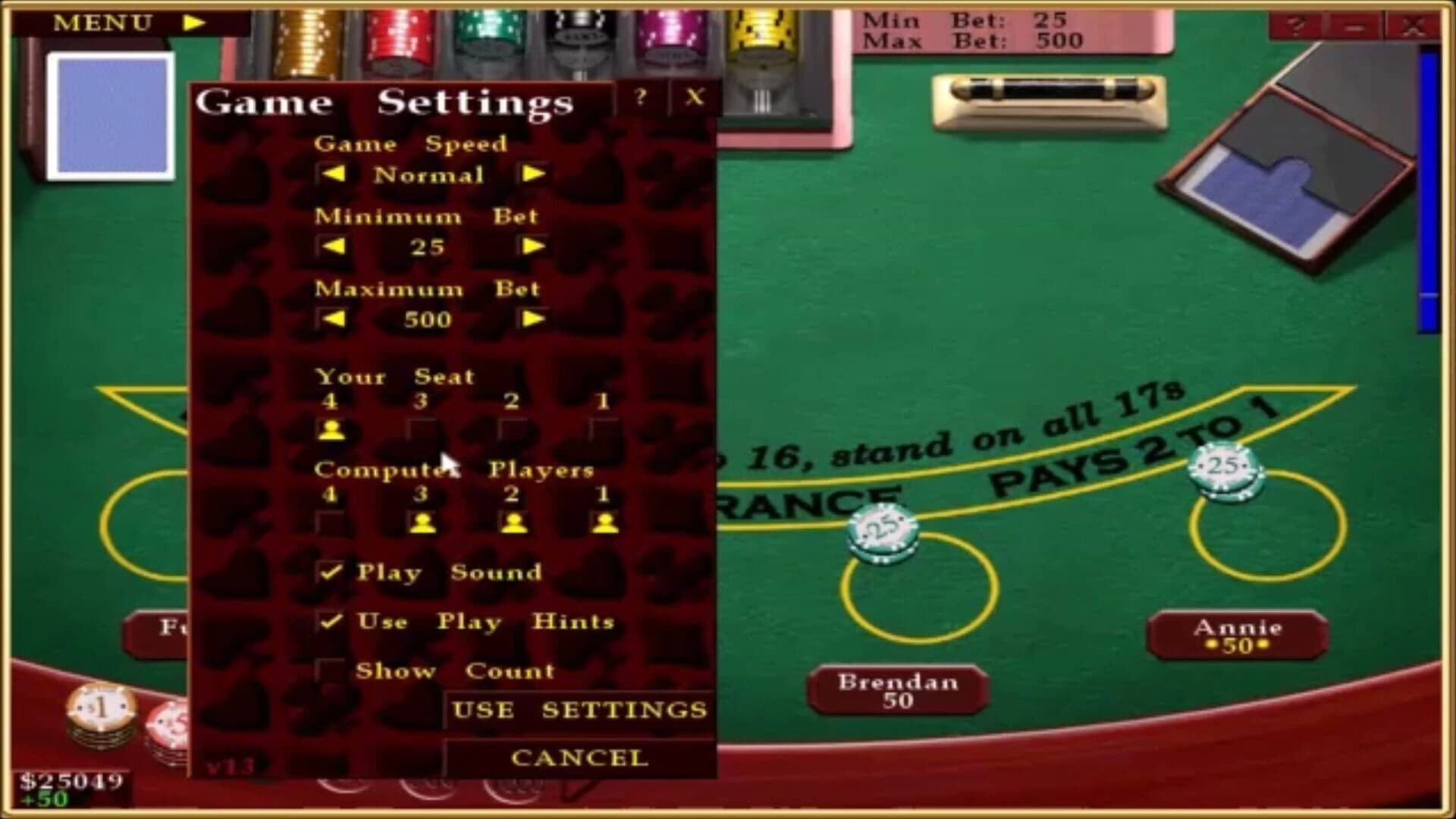 Casino Blackjack screenshot 2