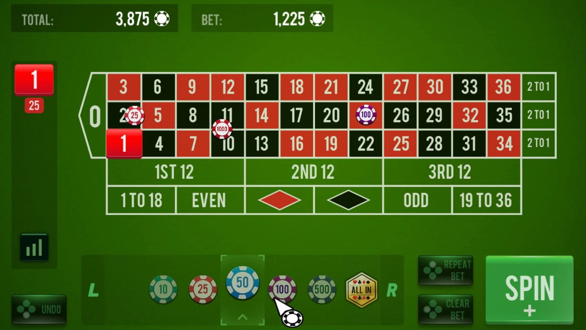 Casino Roulette Royal screenshot 2