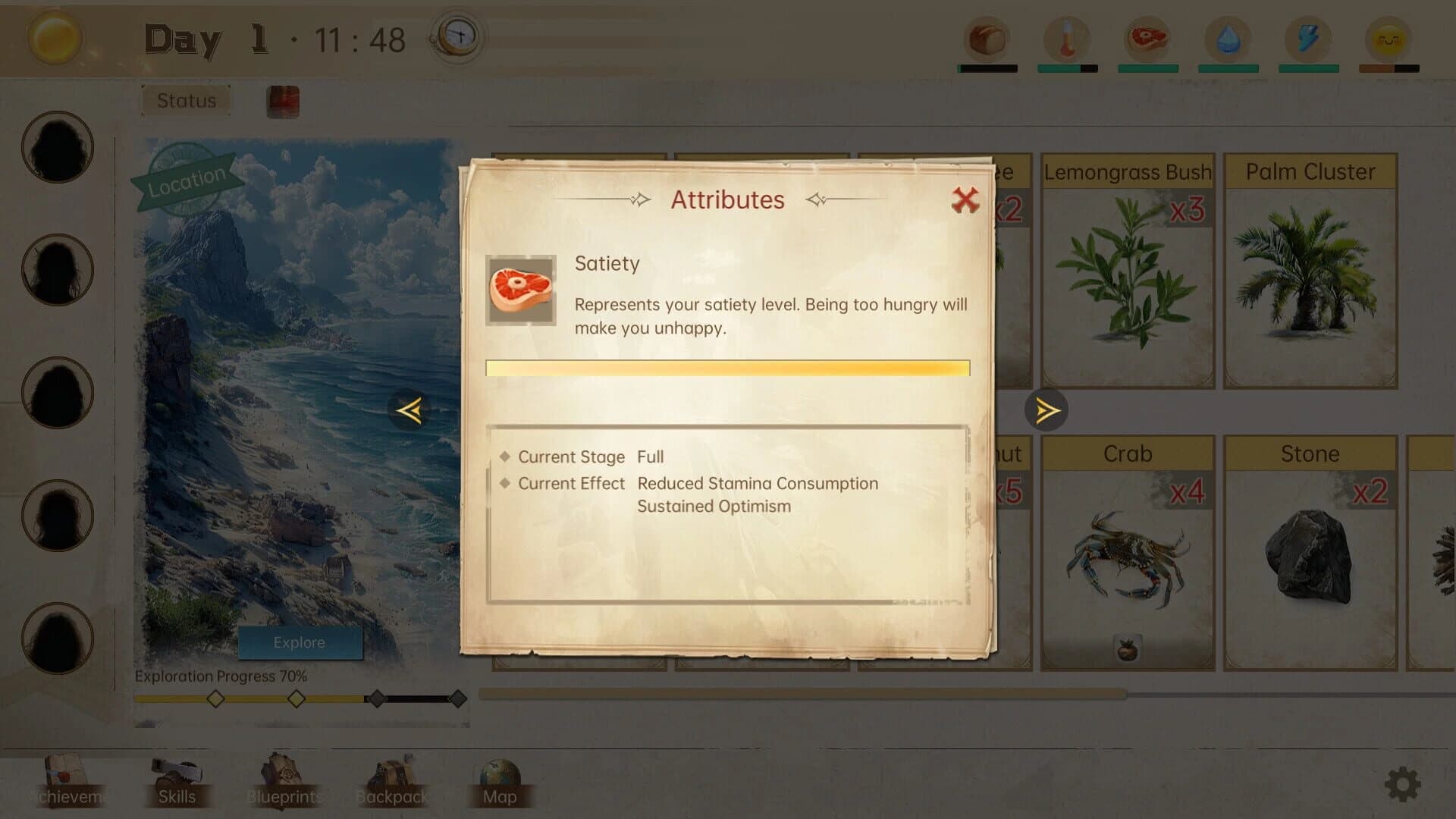 Castaway Hand screenshot 2