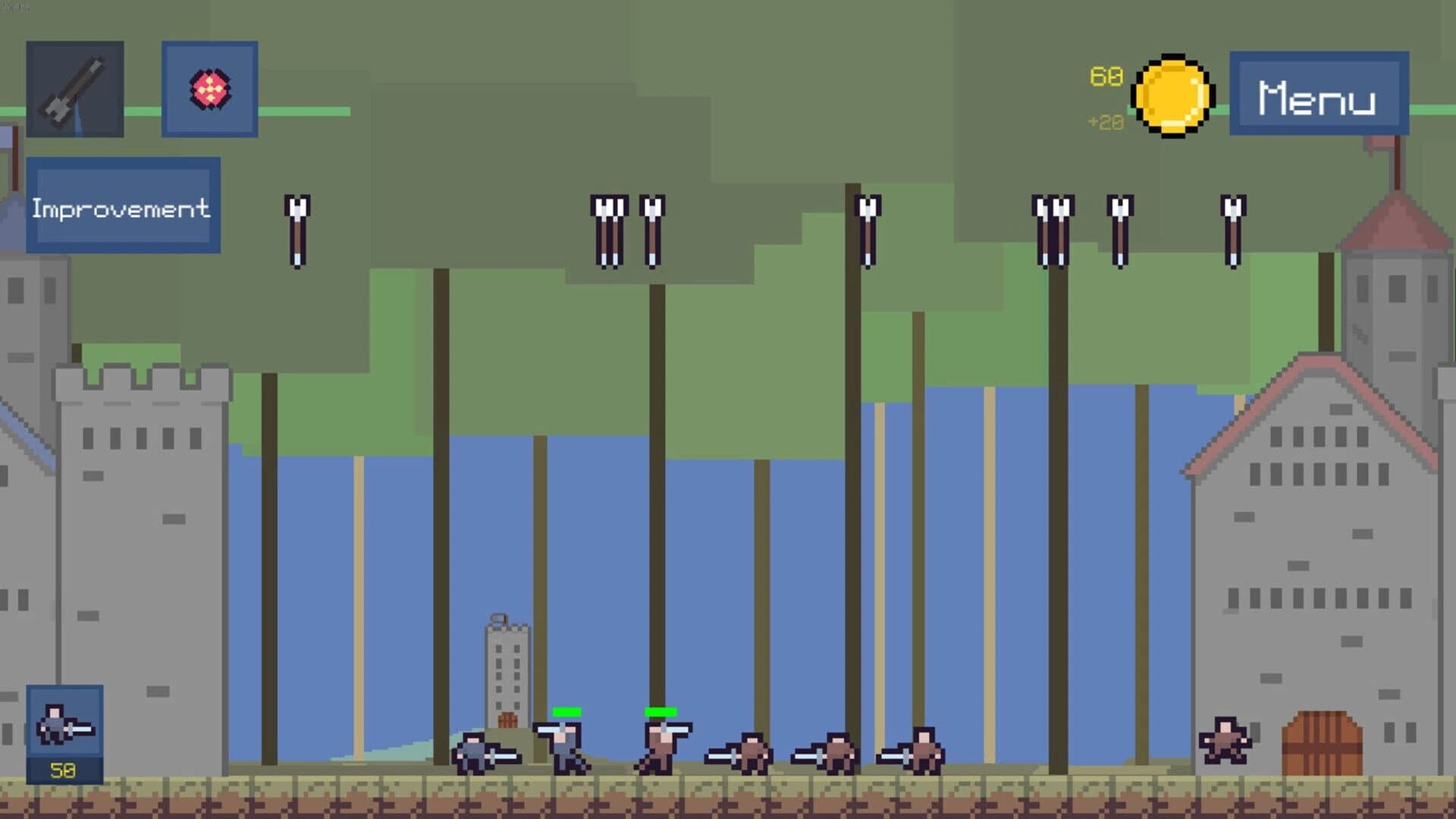 Castle Push screenshot 1