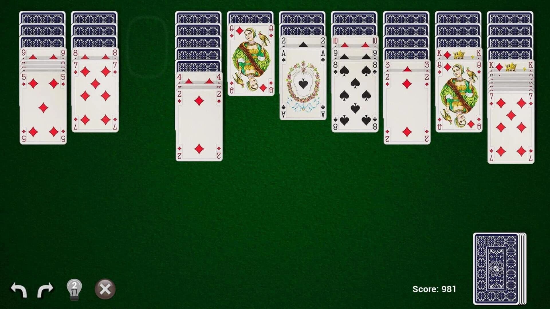 Casual Spider Solitaire screenshot 2