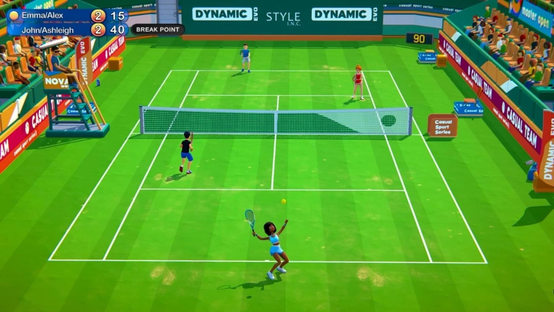 Casual Sport Series: Tennis screenshot 4