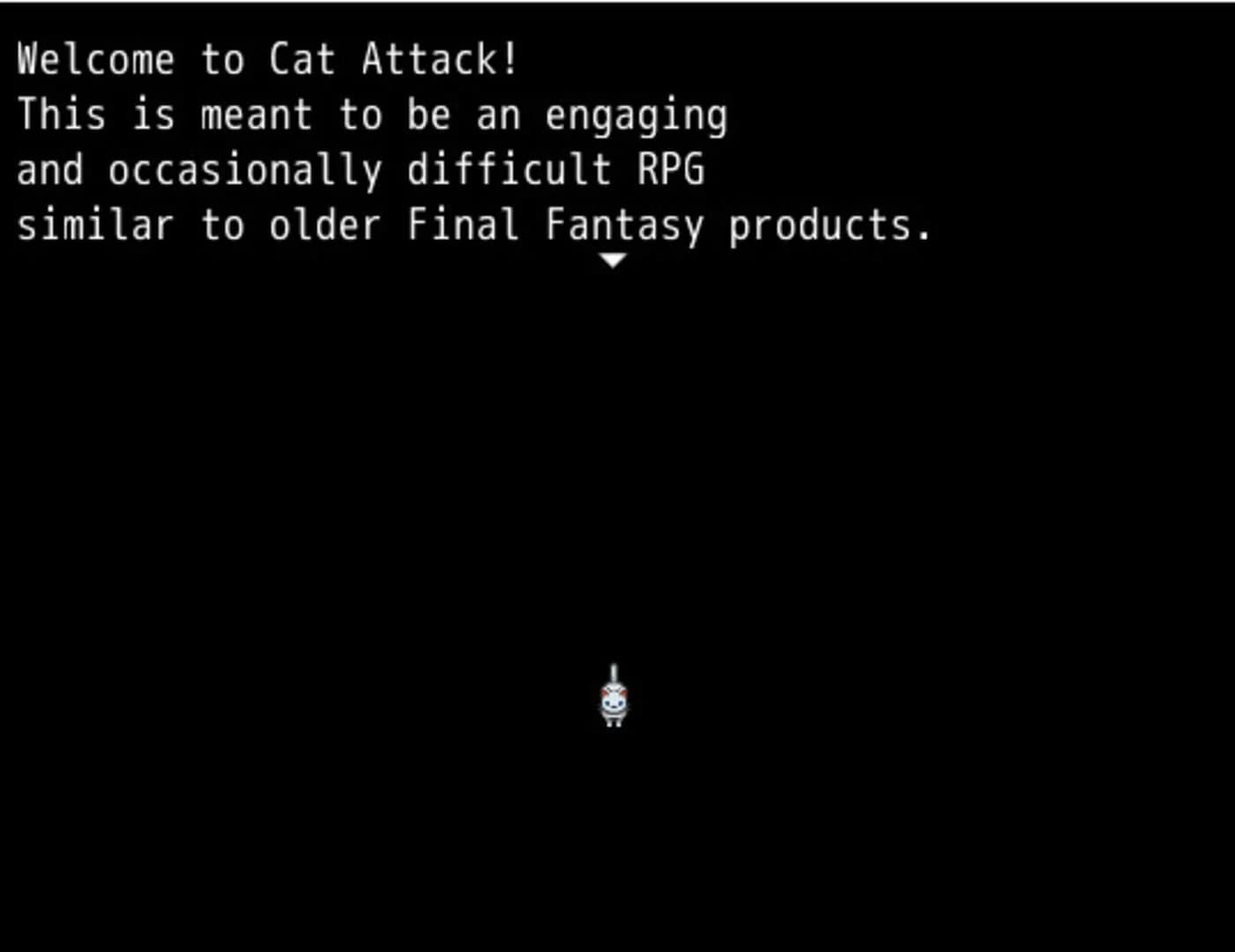 Cat Attack screenshot 1