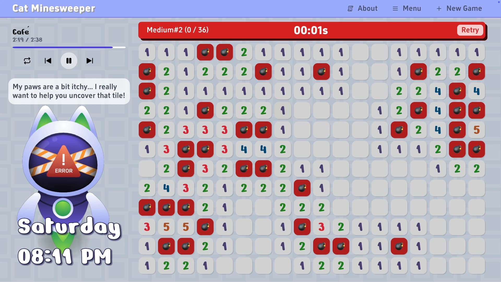 Cat Minesweeper screenshot 5