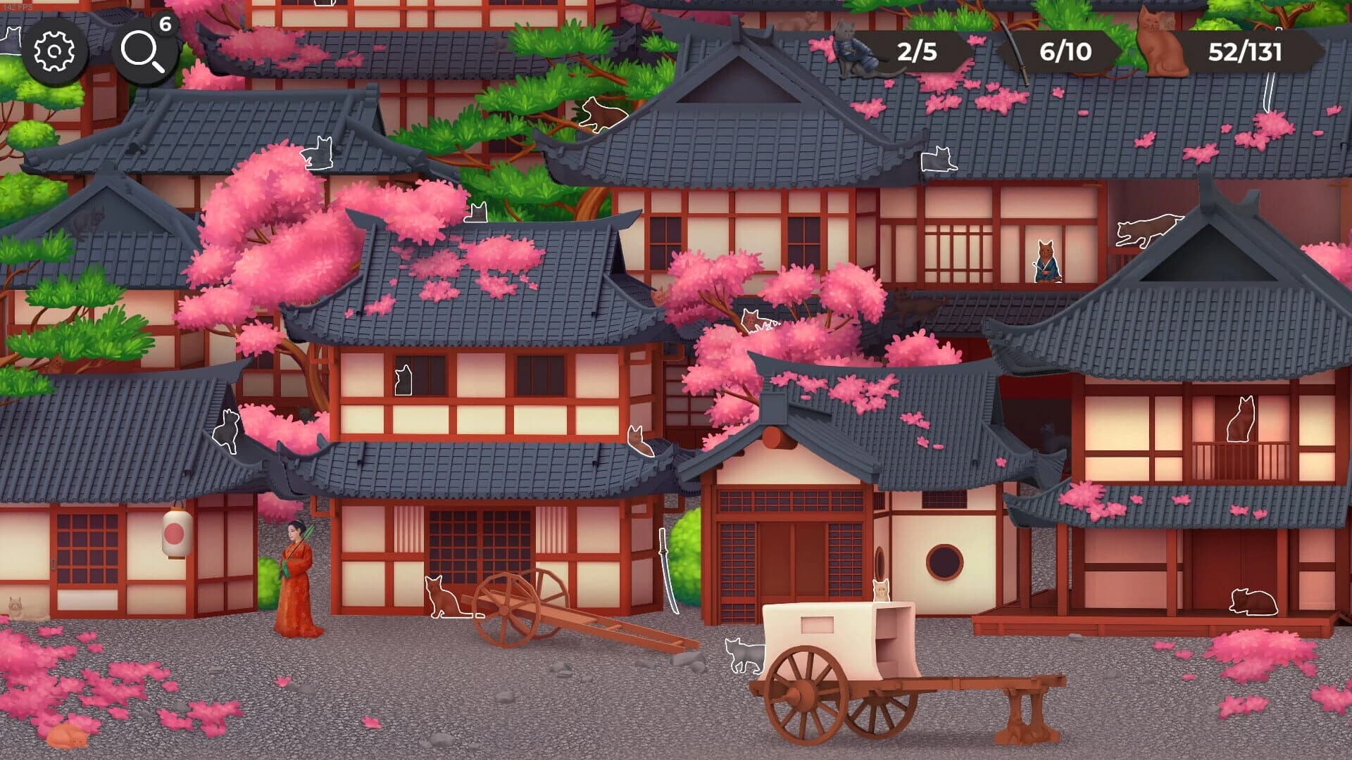 Cat Search in Feudal Japan screenshot 2