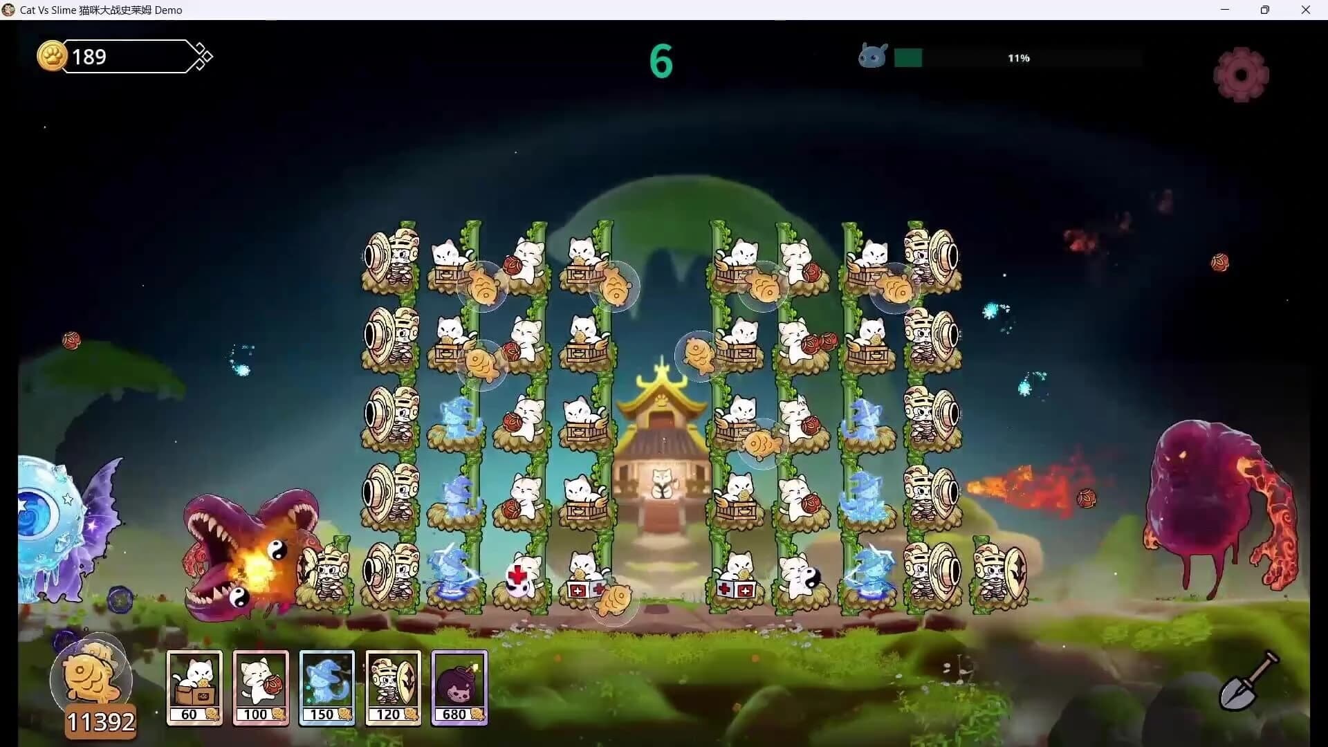Cat vs. Slime screenshot 4