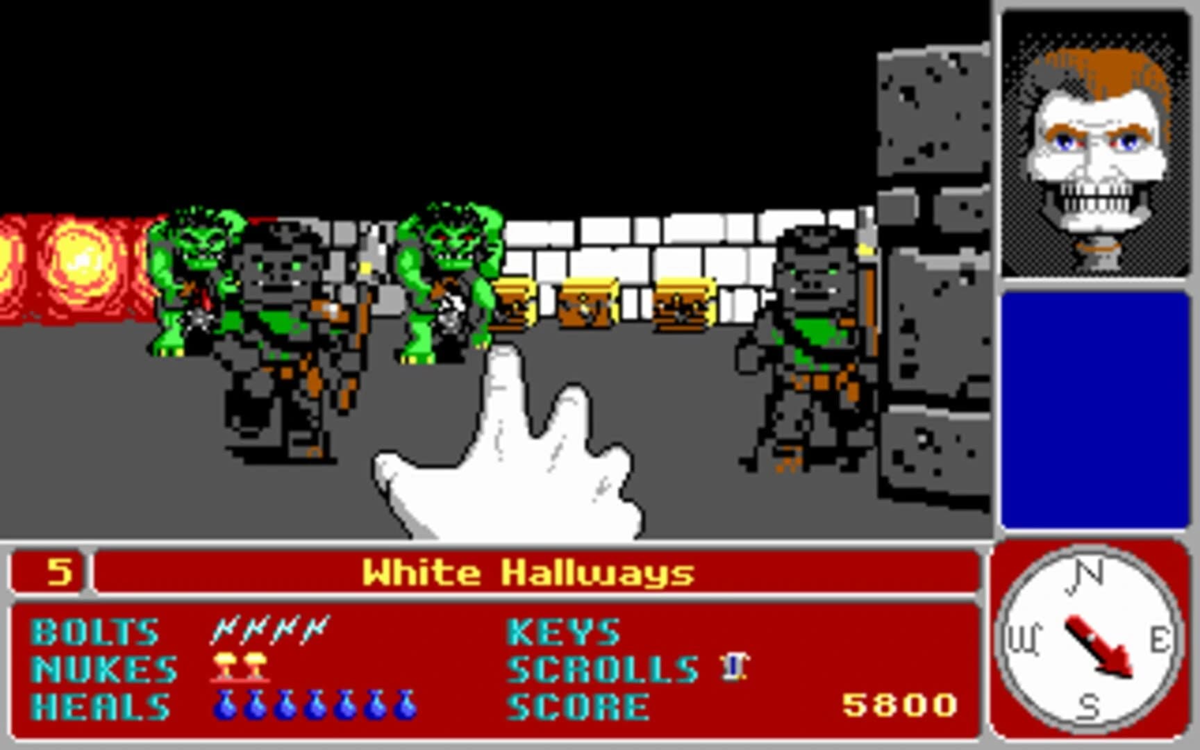 Catacomb 3-D screenshot 2