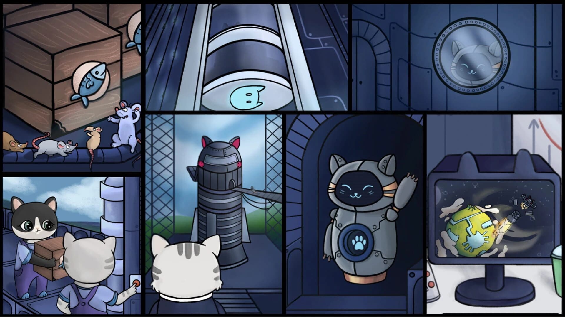Catellite-609: Feline Space Adventure screenshot 5