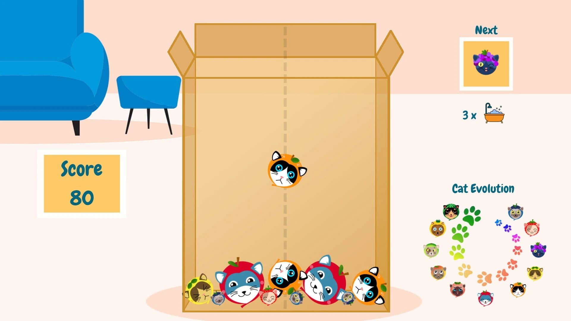 CatMelon: Suika Game screenshot 3