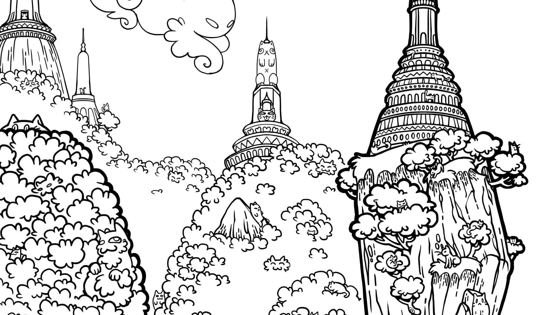 Cats Hidden Around the World screenshot 2