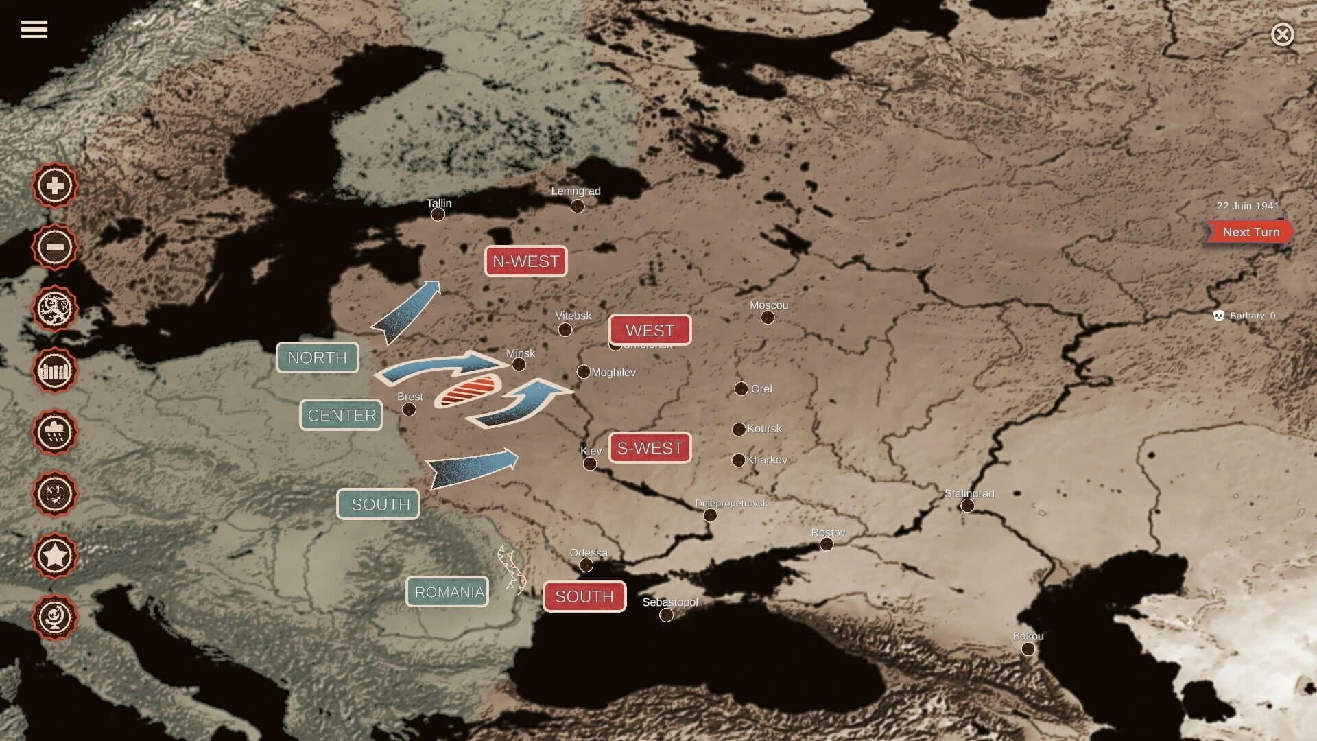 Cauldrons of War: Barbarossa screenshot 2
