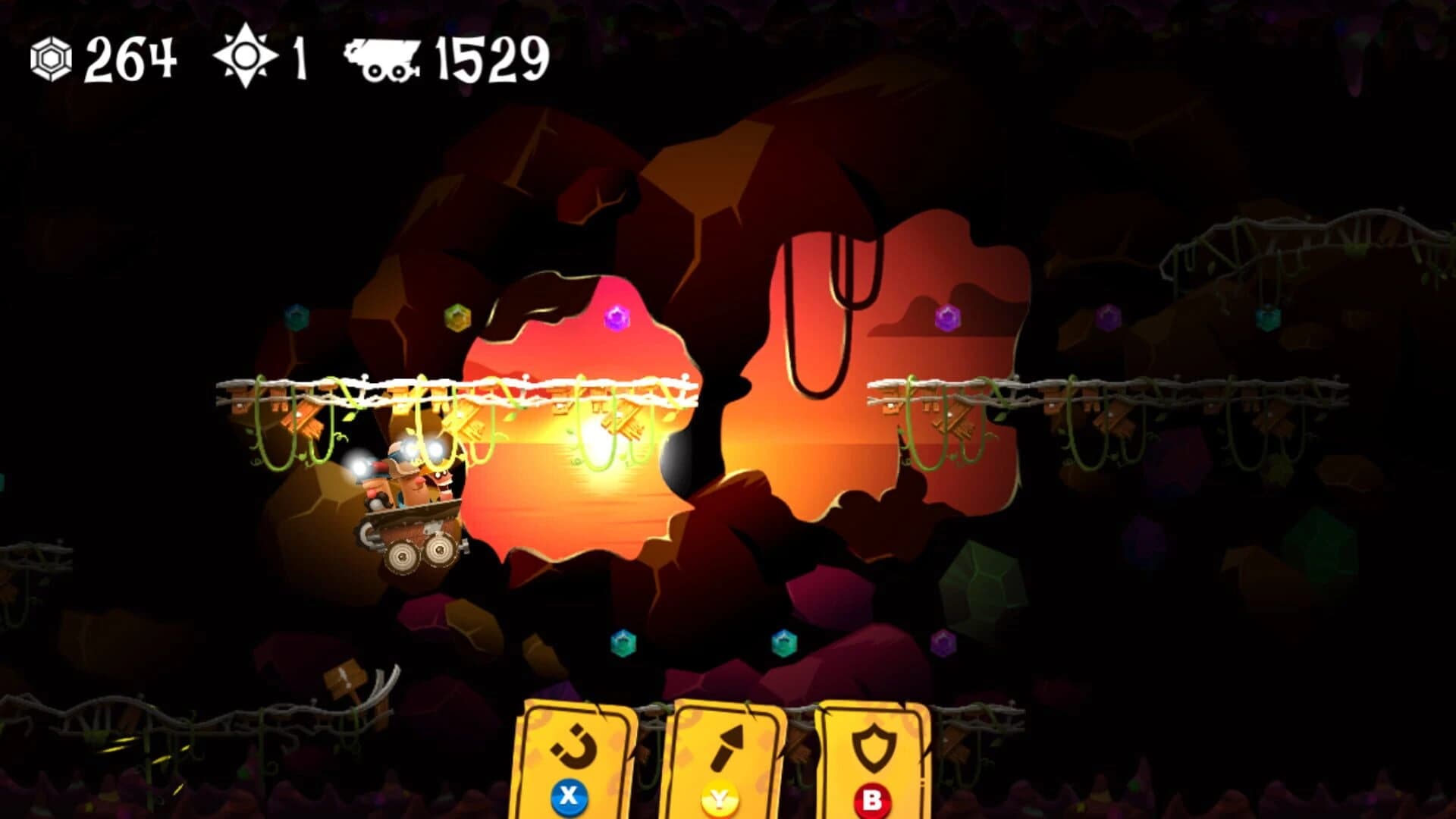 Cave Coaster screenshot 2
