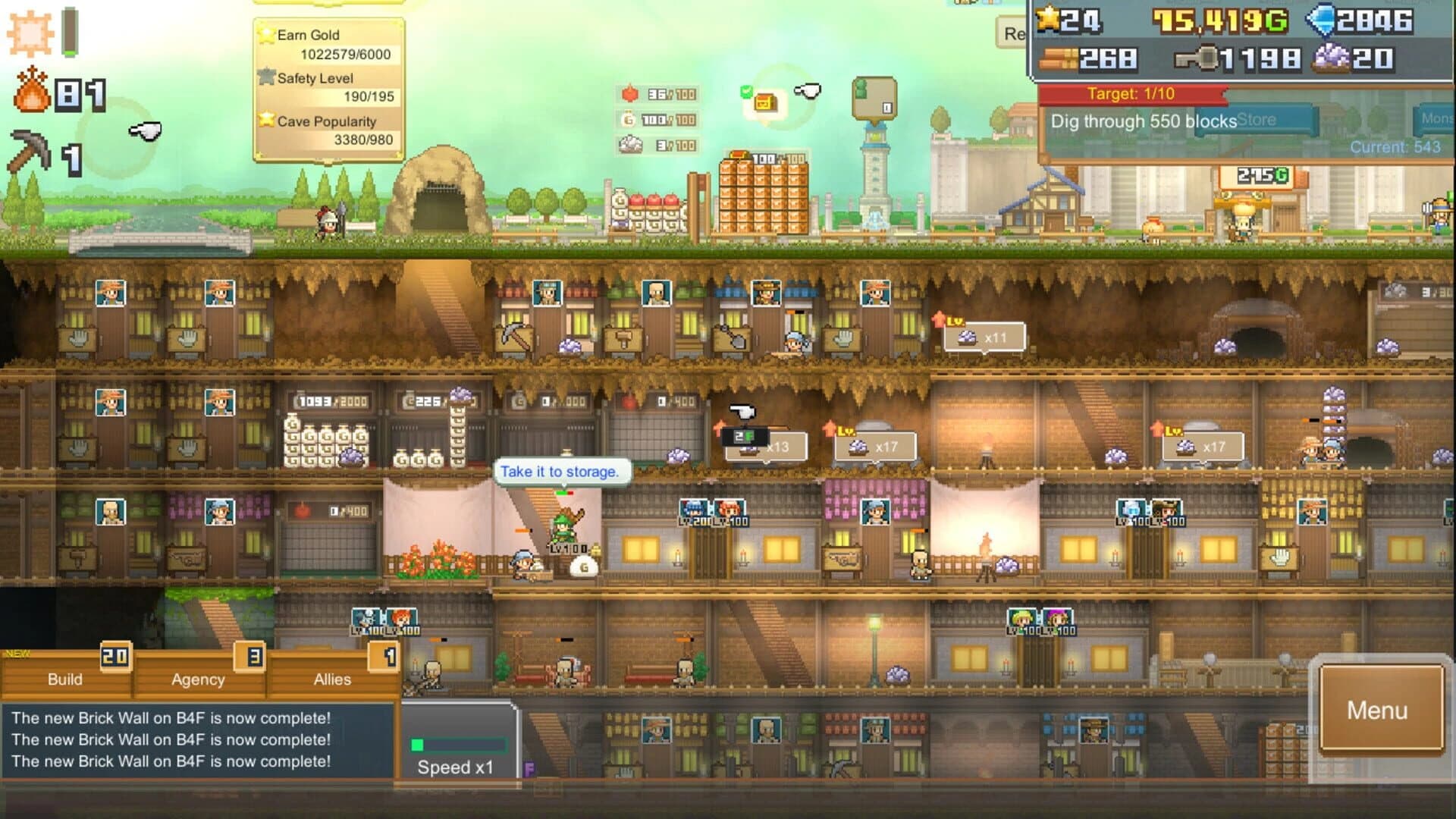 Cavern Adventurers screenshot 1