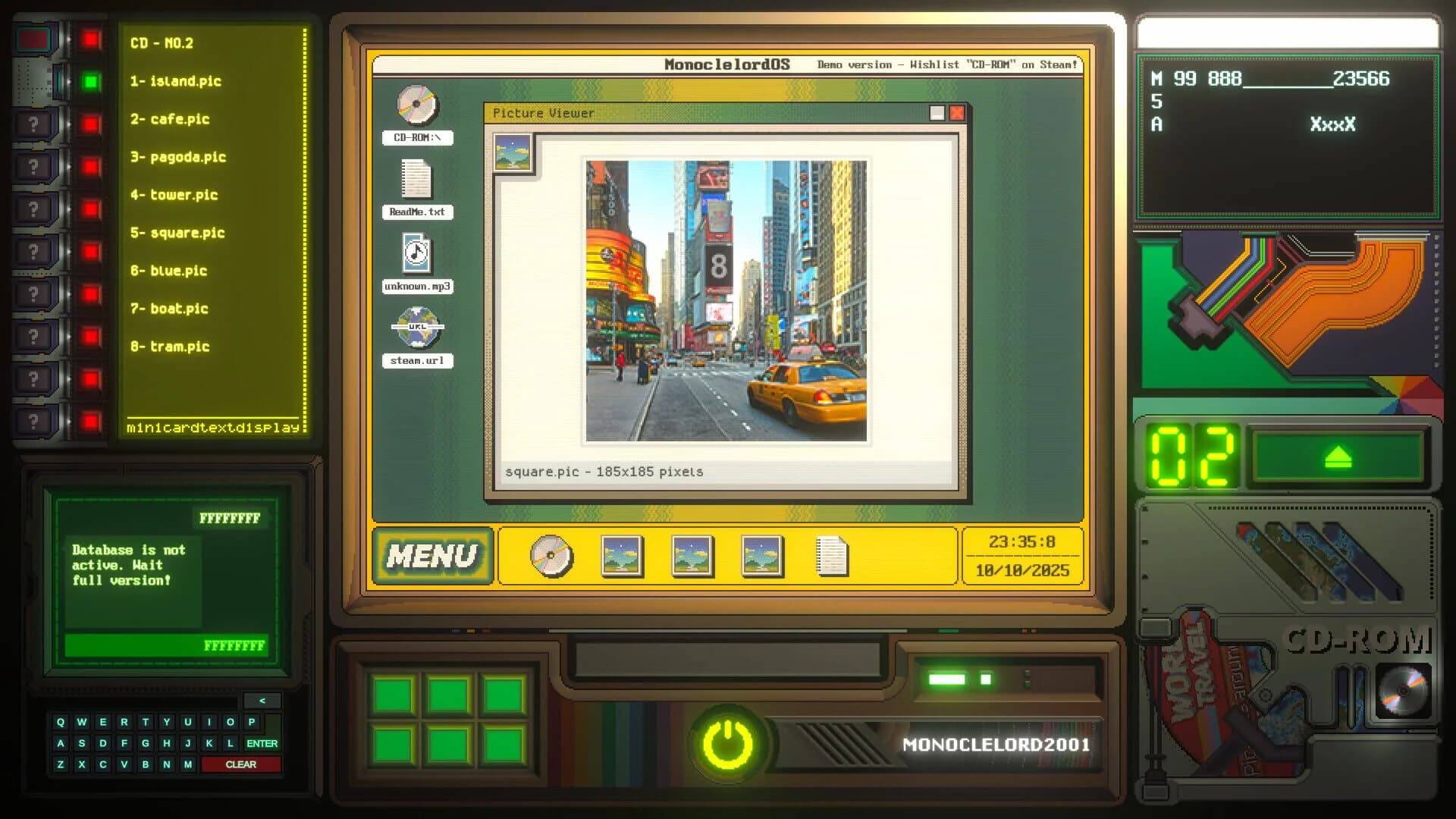 CD-ROM screenshot 1
