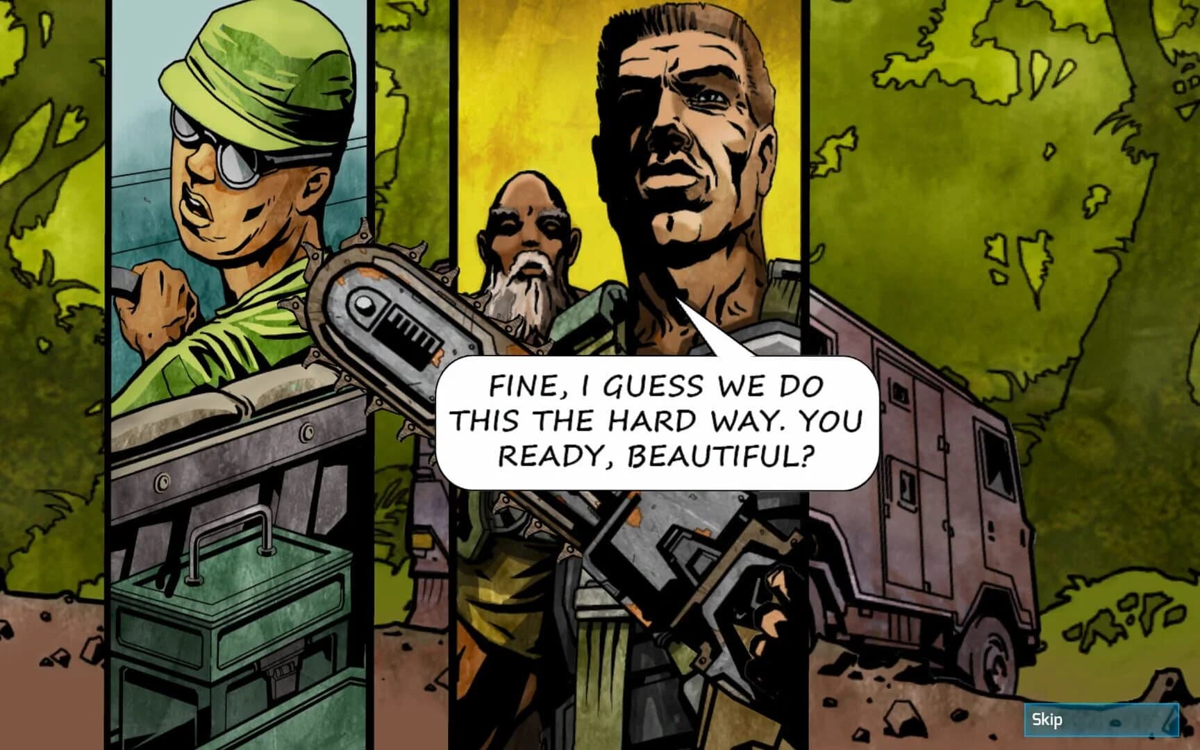 Chainsaw Warrior: Lords of the Night screenshot 1