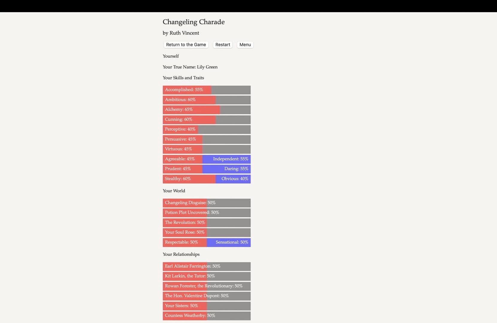 Changeling Charade screenshot 2