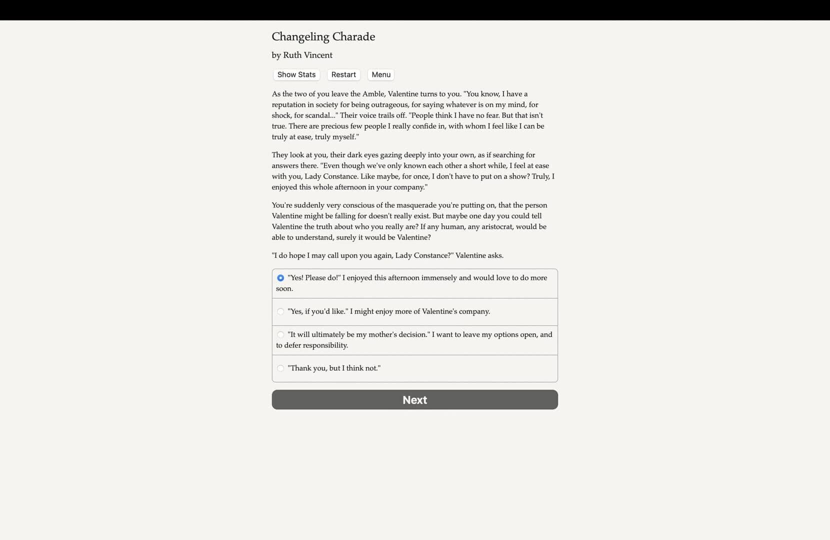 Changeling Charade screenshot 3