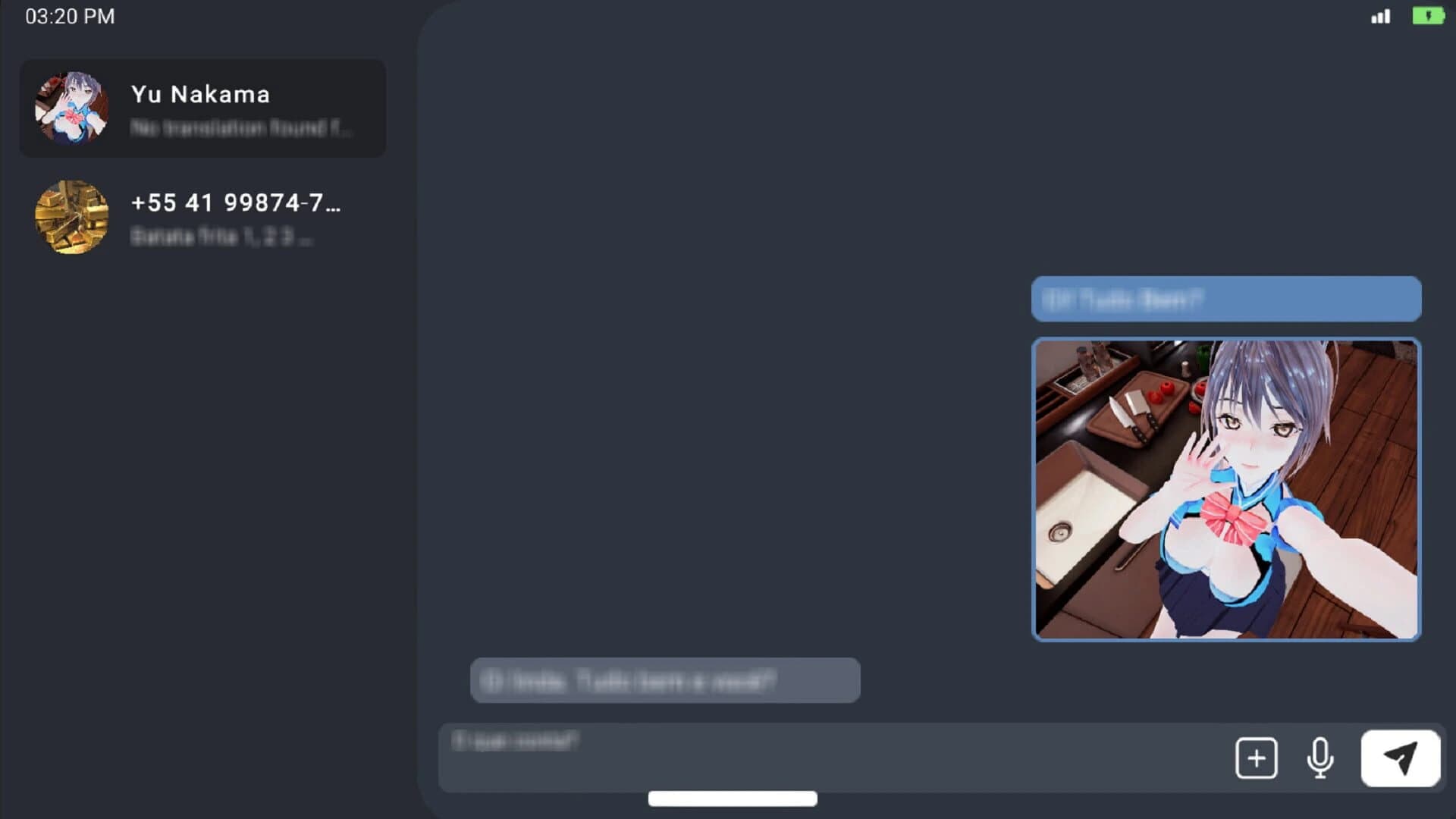 Chat with Yu screenshot 3