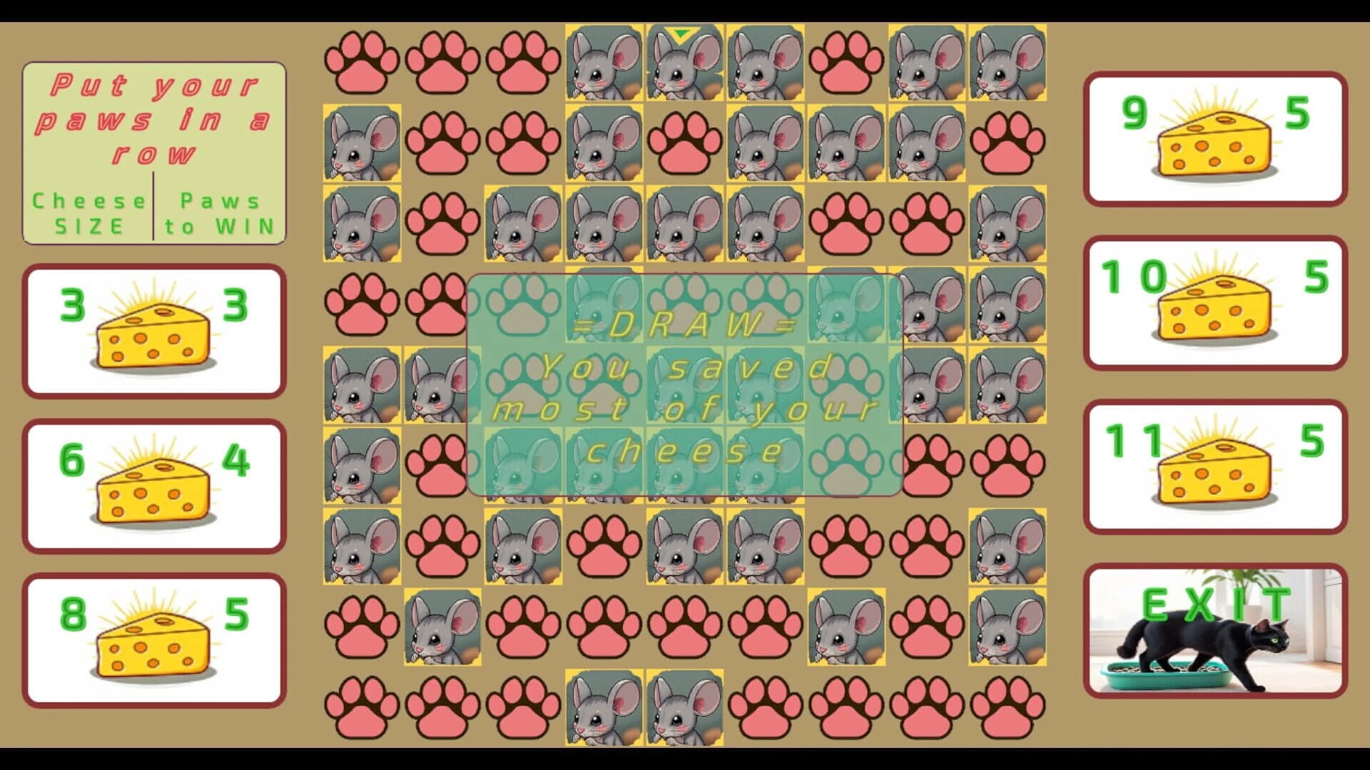 CheeseCatToe screenshot 4
