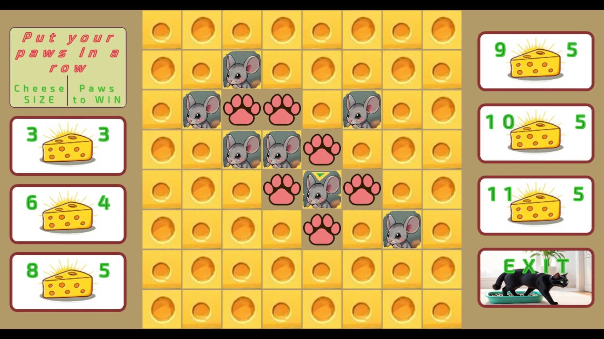 CheeseCatToe screenshot 5