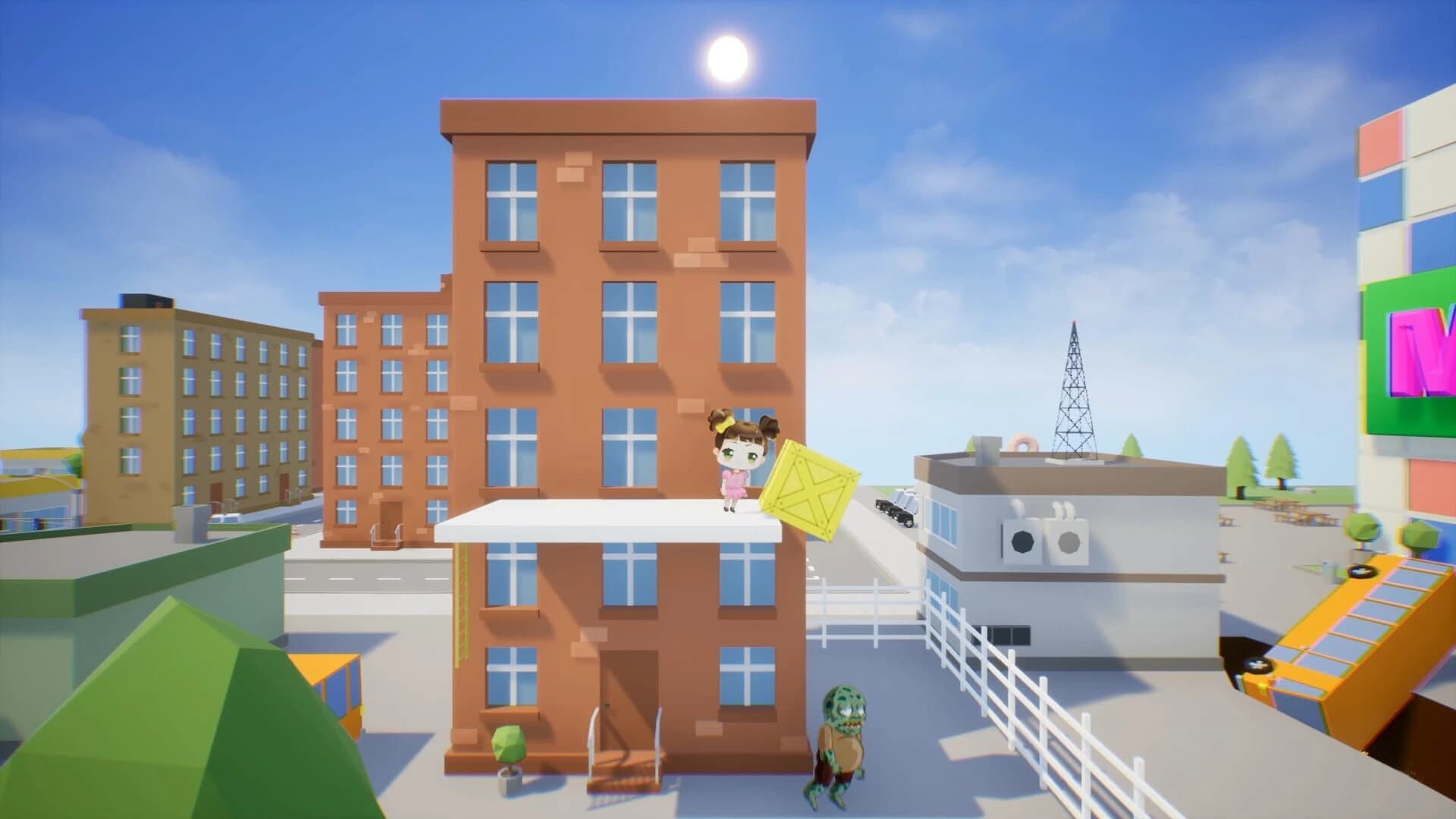 Chibi Girl vs. Evil Zombie Dead screenshot 3