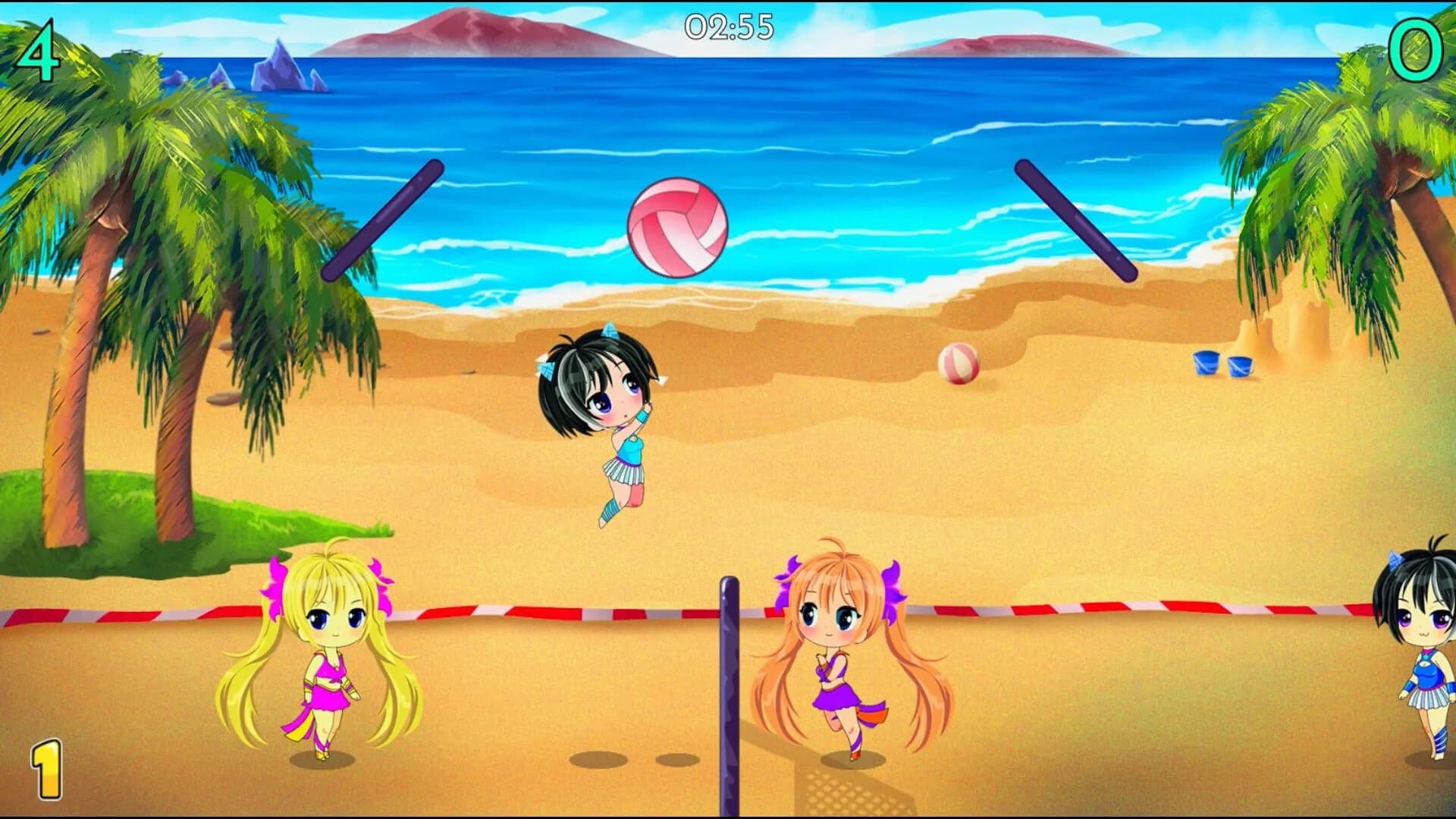 Chibi Volleyball screenshot 3