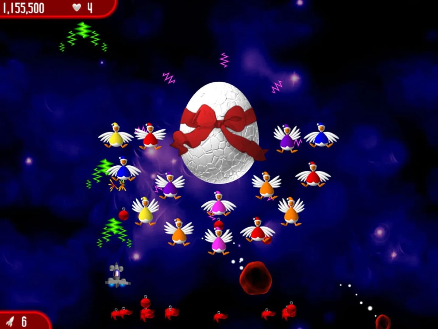 Chicken Invaders 2: Christmas Edition screenshot 2