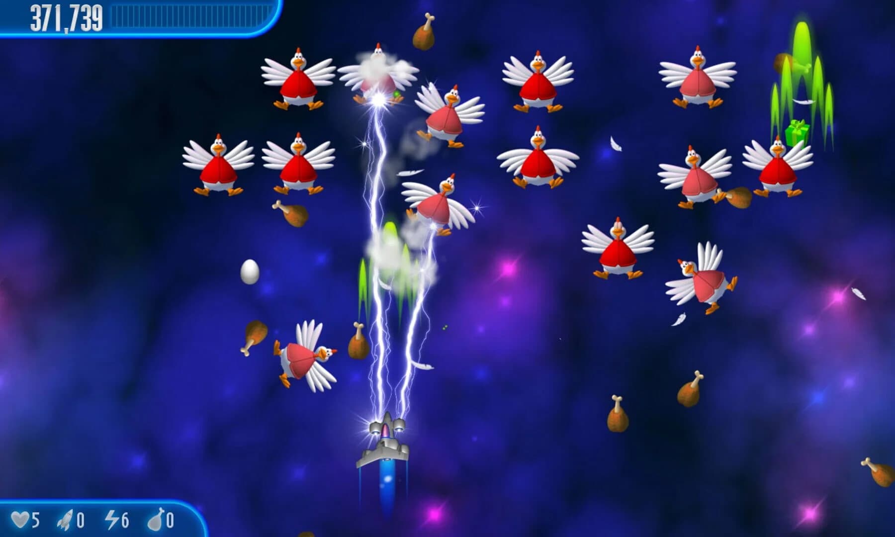 Chicken Invaders 3: Revenge of the Yolk screenshot 2