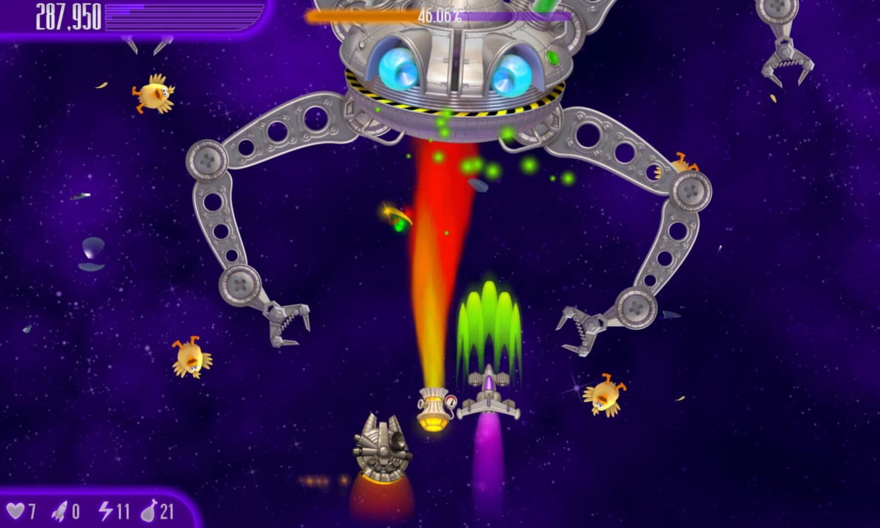 Chicken Invaders 4 screenshot 1