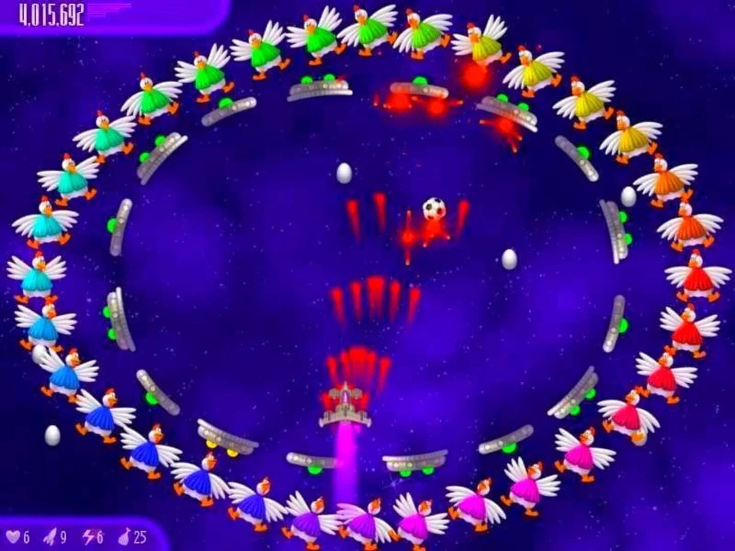 Chicken Invaders 4: Ultimate Omelette screenshot 1